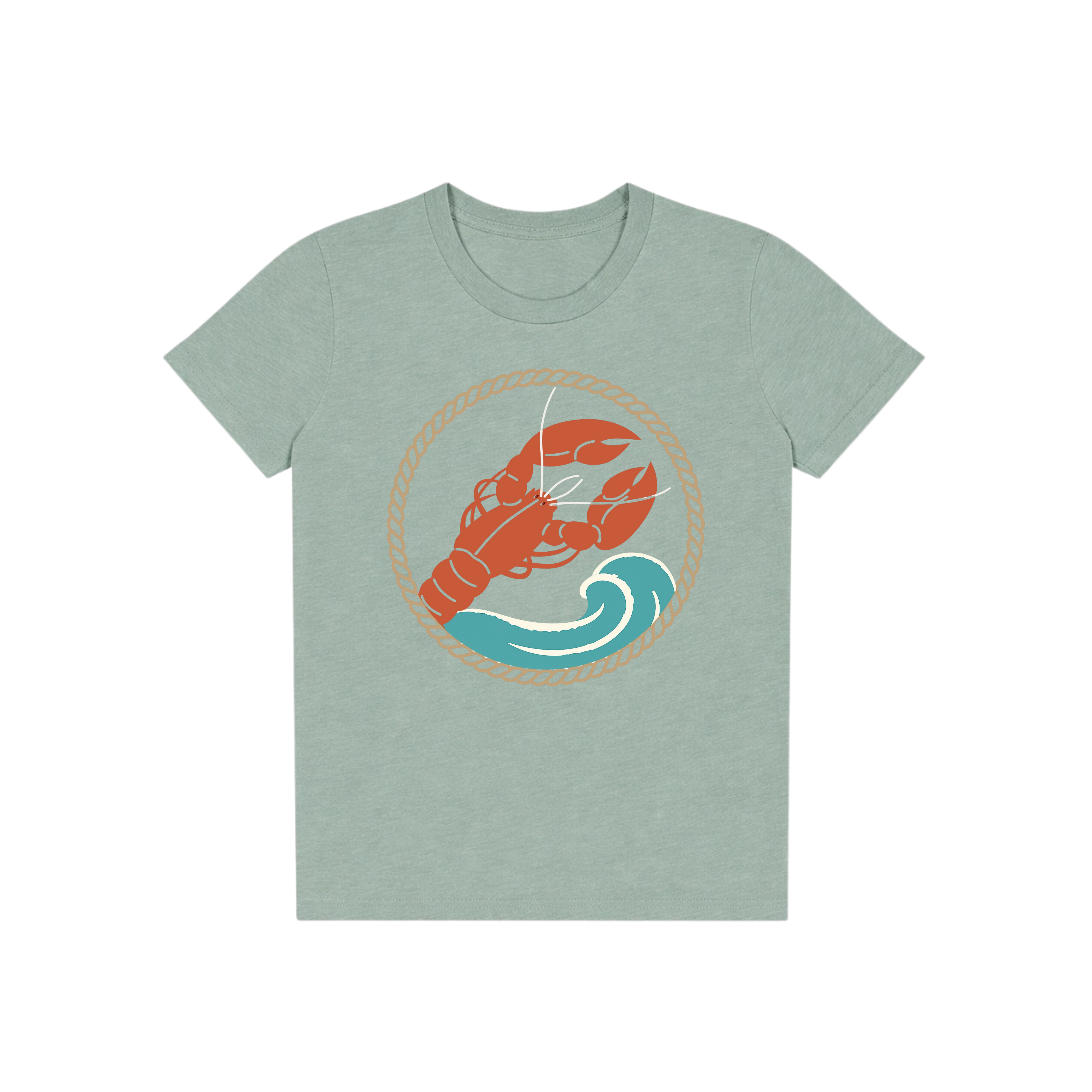 Salt & Tides Heathered Tee | Youth