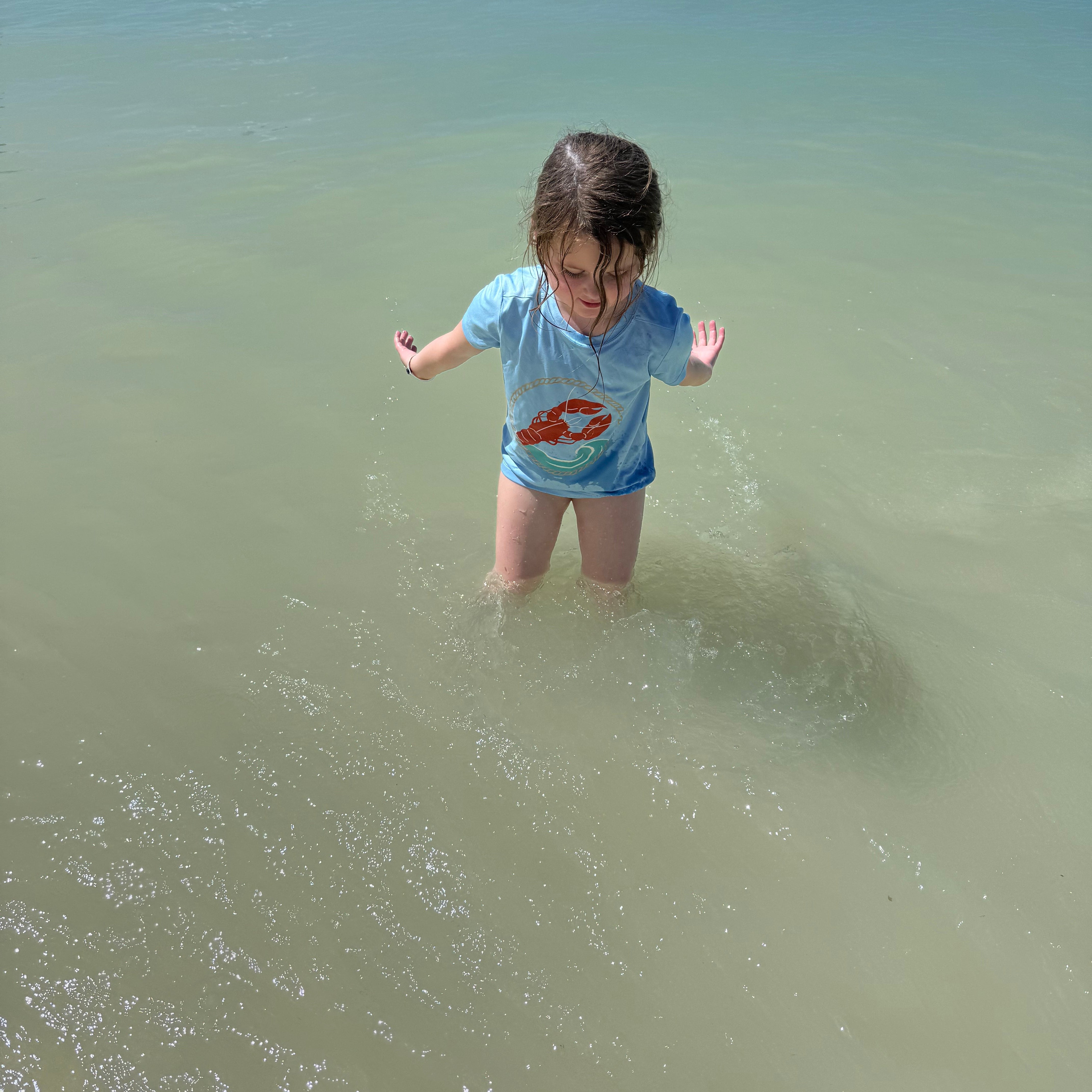 Salt & Tides Short Sleeve Sun Shirt | Youth