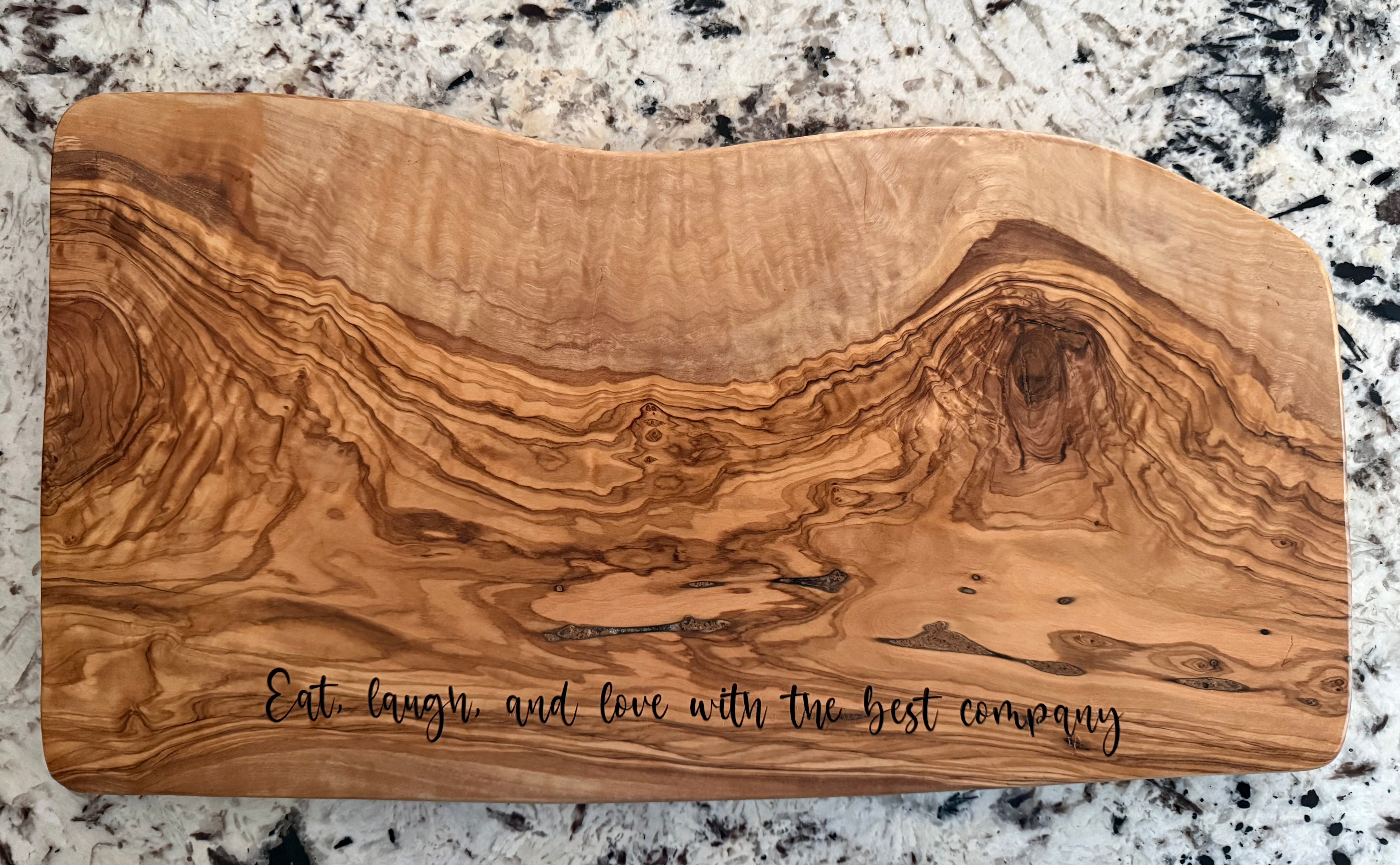 Olive Wood Charcuterie Board