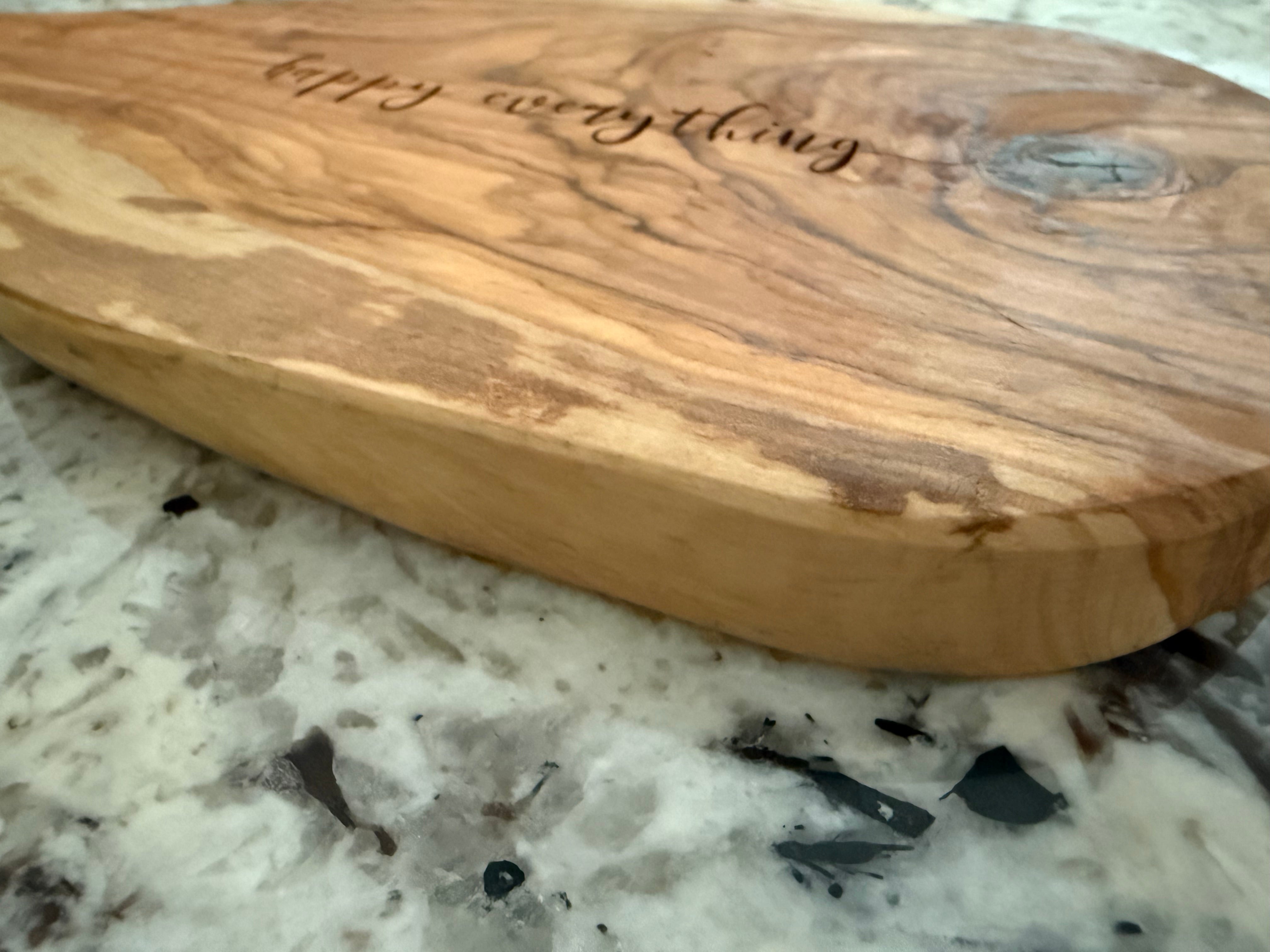Olive Wood Charcuterie Board