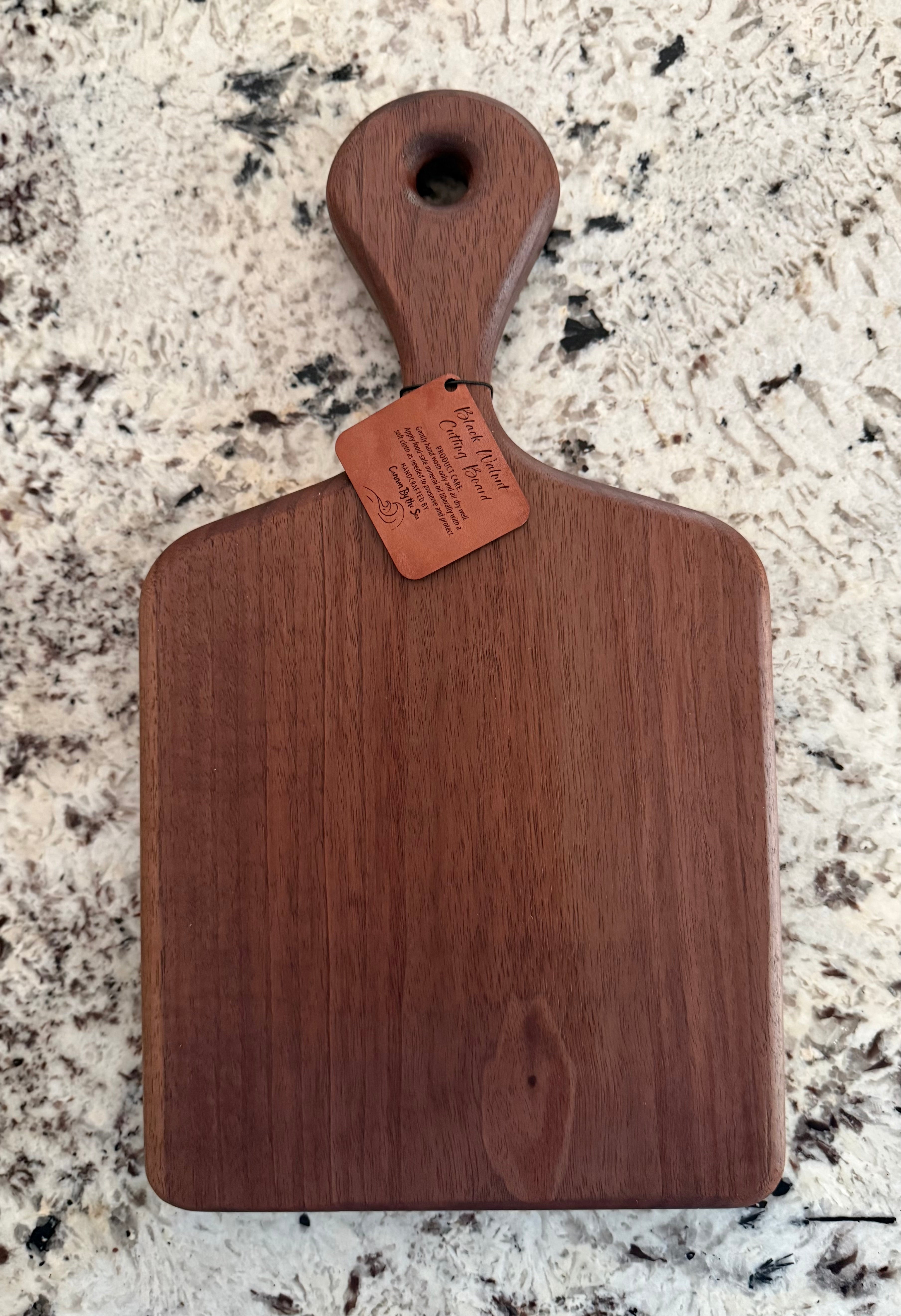 Black Walnut Cutting Board with Handle
