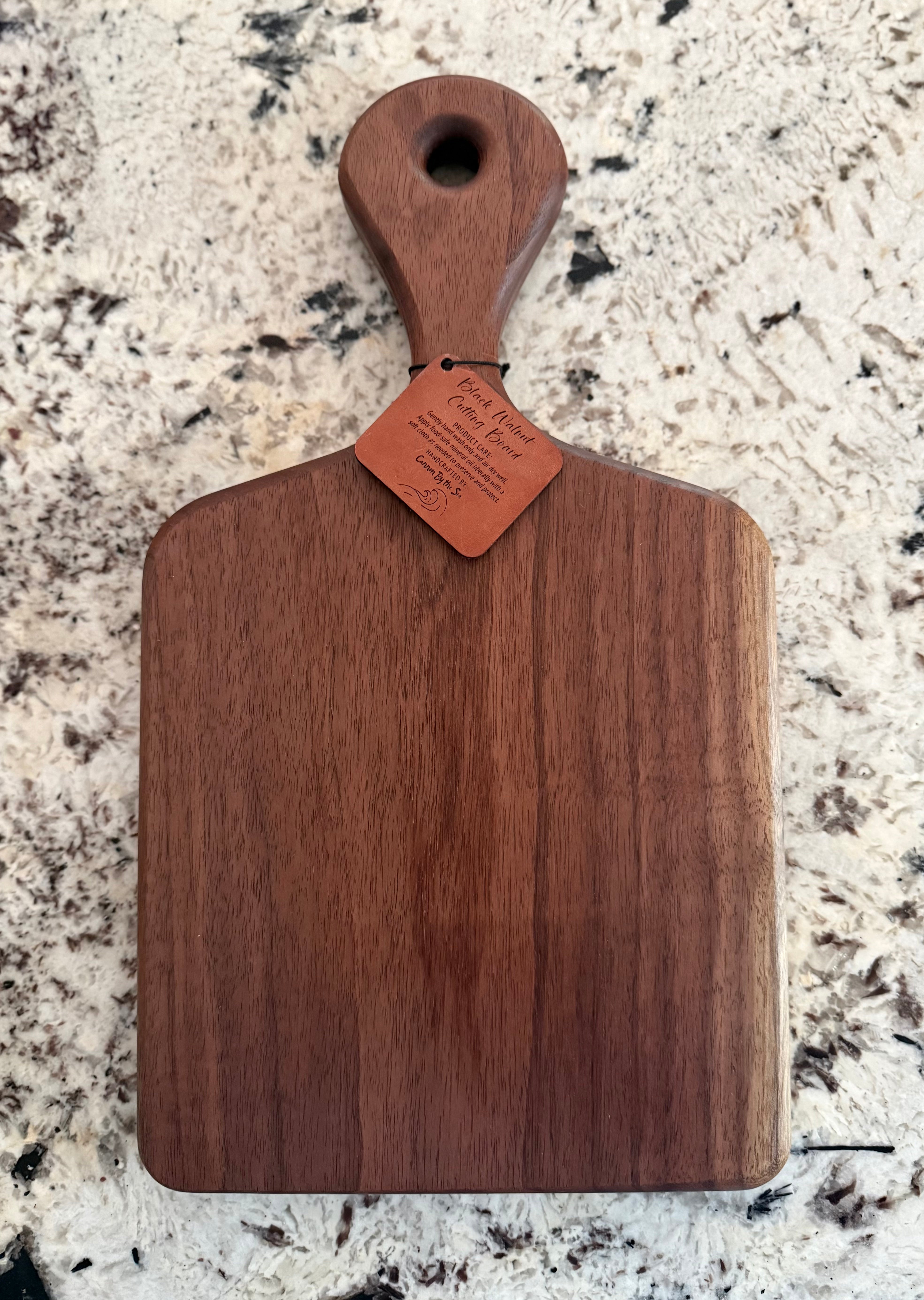 Black Walnut Cutting Board with Handle