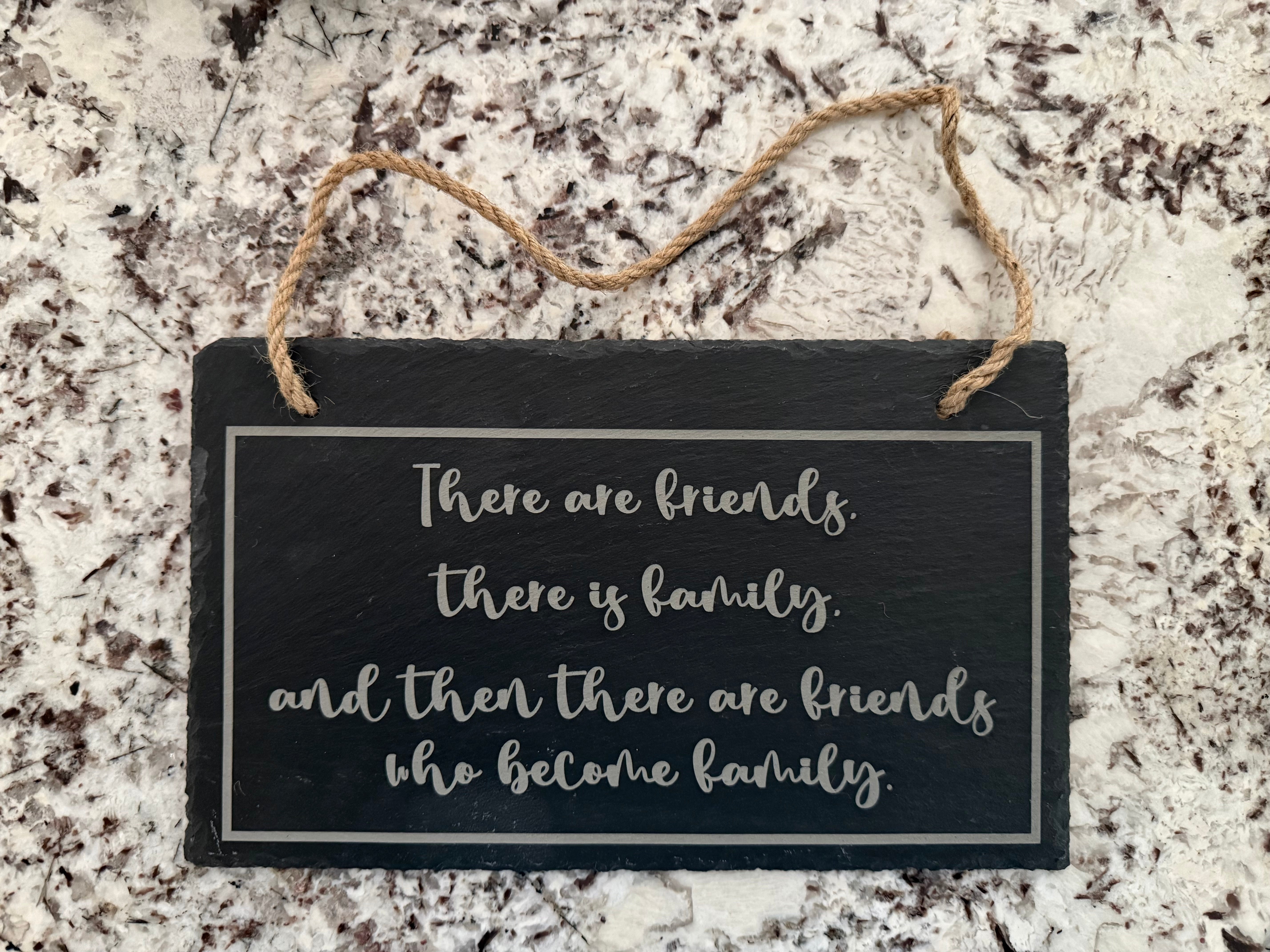 Engraved Slate Hanging Signs