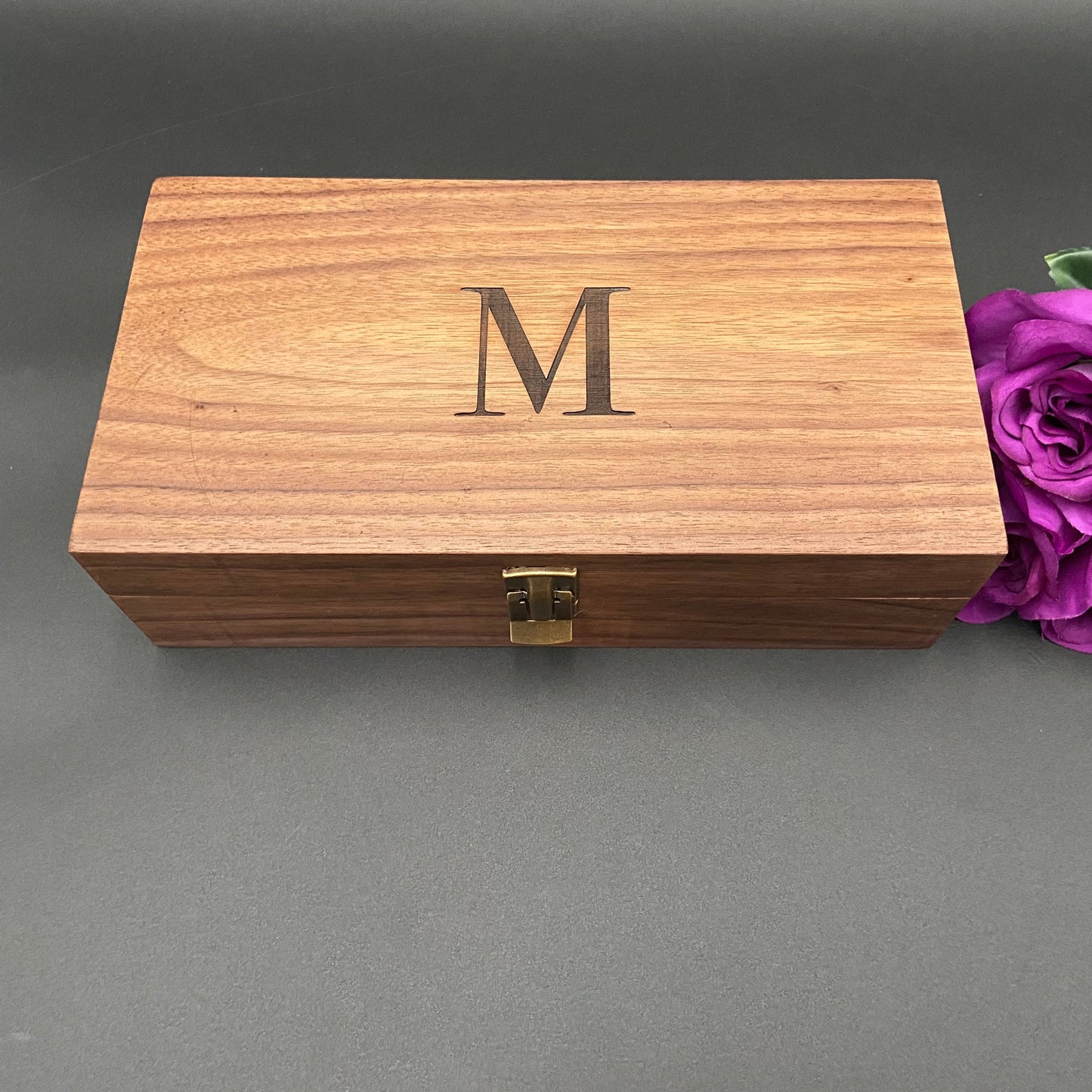 Handcrafted Black Walnut Keepsake Box