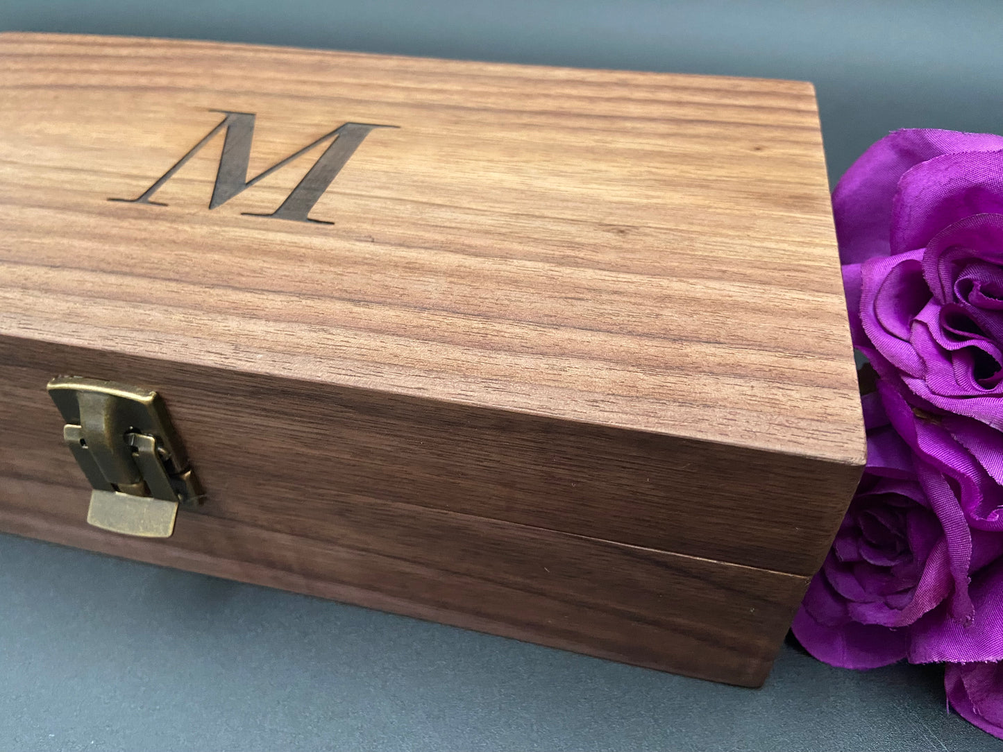 Handcrafted Black Walnut Keepsake Box