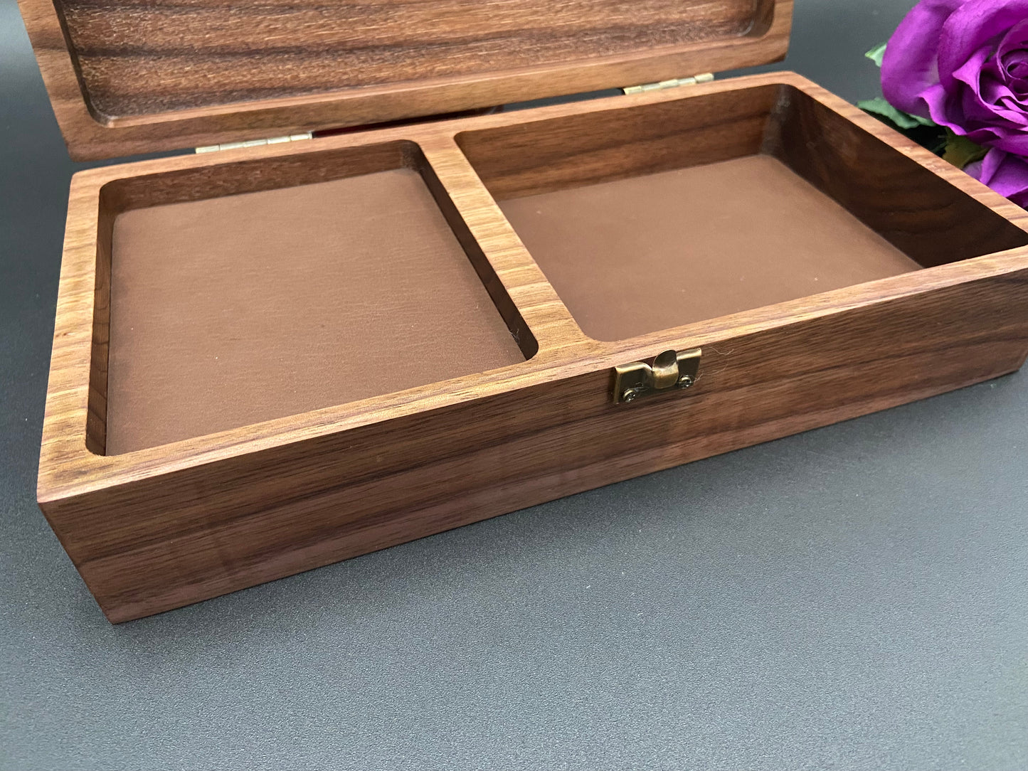Handcrafted Black Walnut Keepsake Box