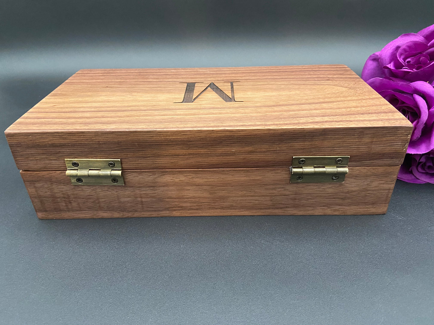 Handcrafted Black Walnut Keepsake Box