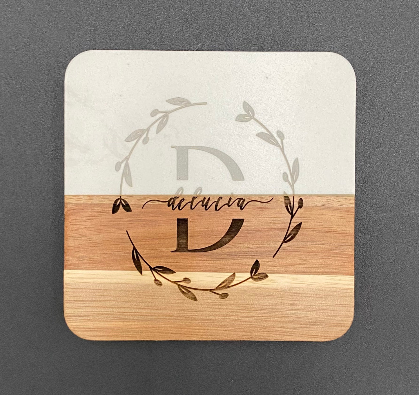 Custom Engraved Coaster Set