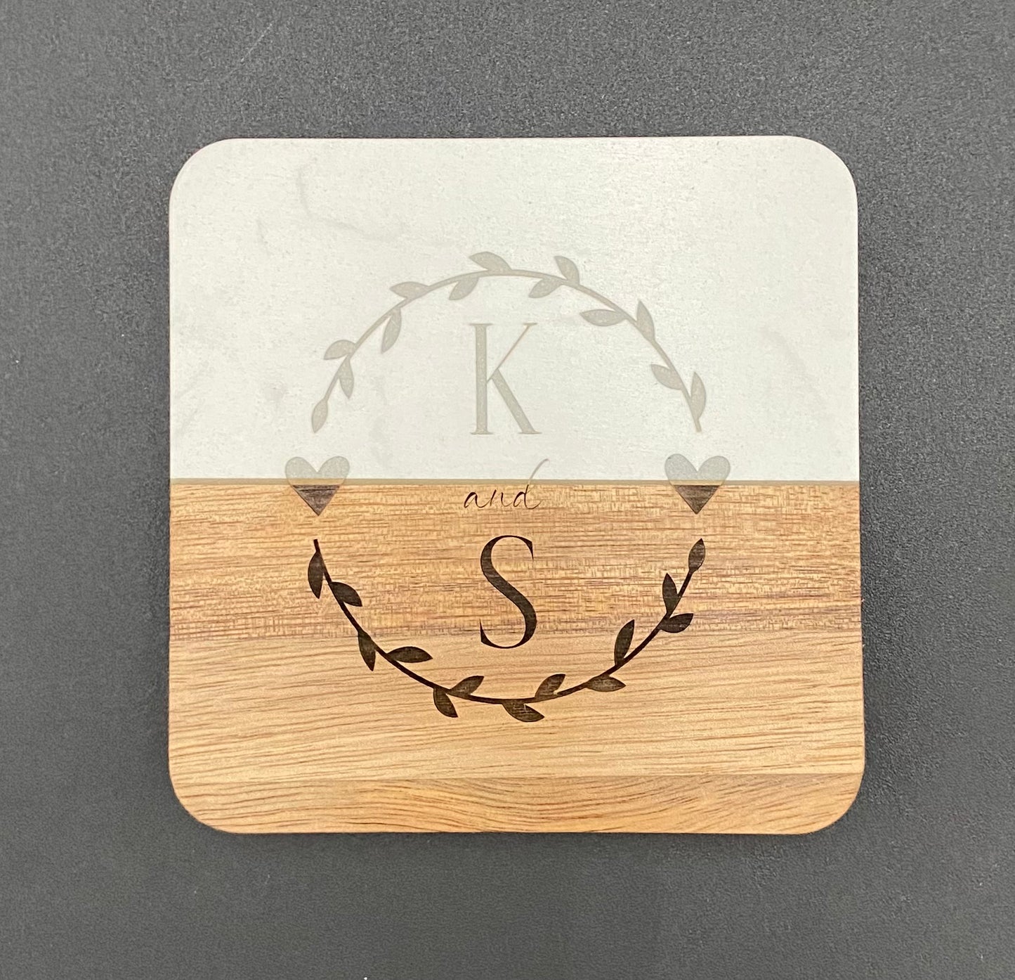 Custom Engraved Coaster Set