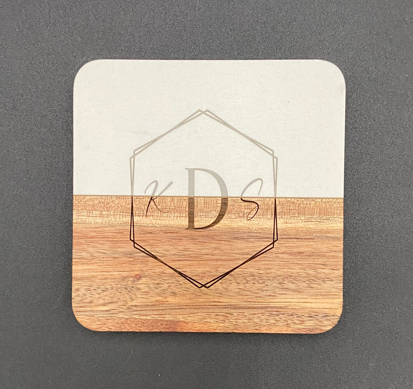 Custom Engraved Coaster Set