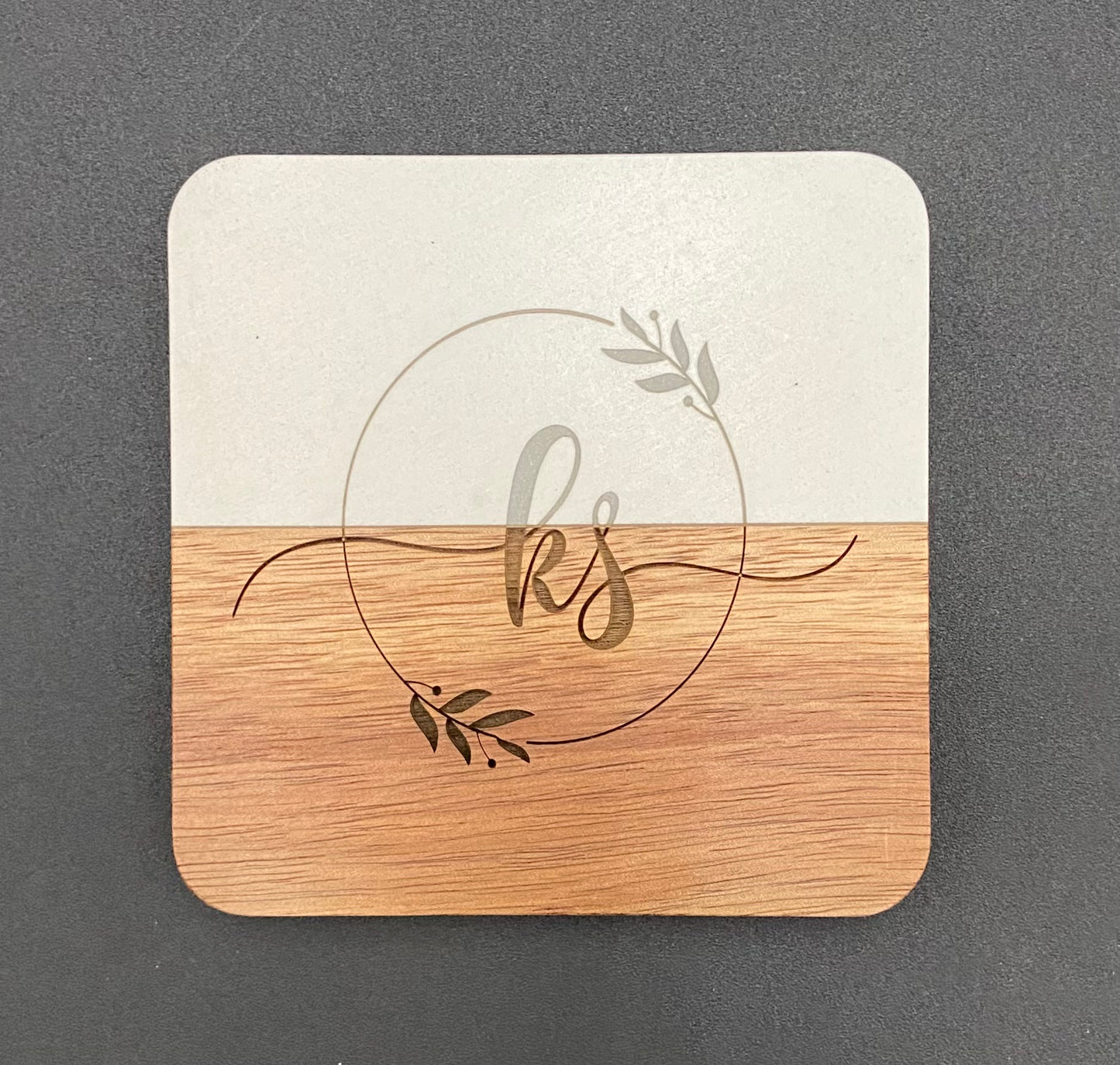 Custom Engraved Coaster Set