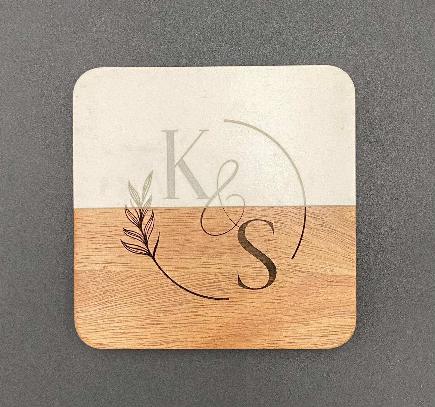 Custom Engraved Coaster Set