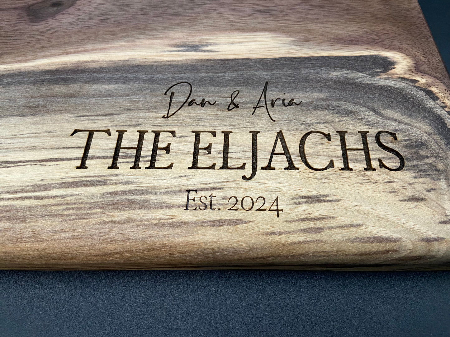 Handcrafted Black Walnut Cutting Board