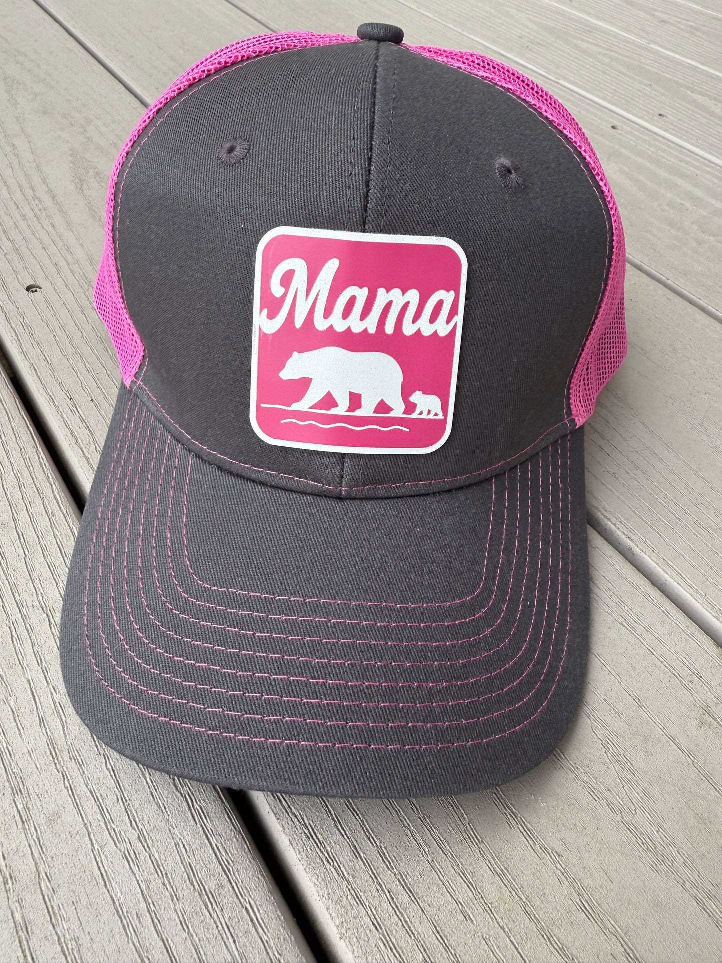 Mama Bear Patch Hat