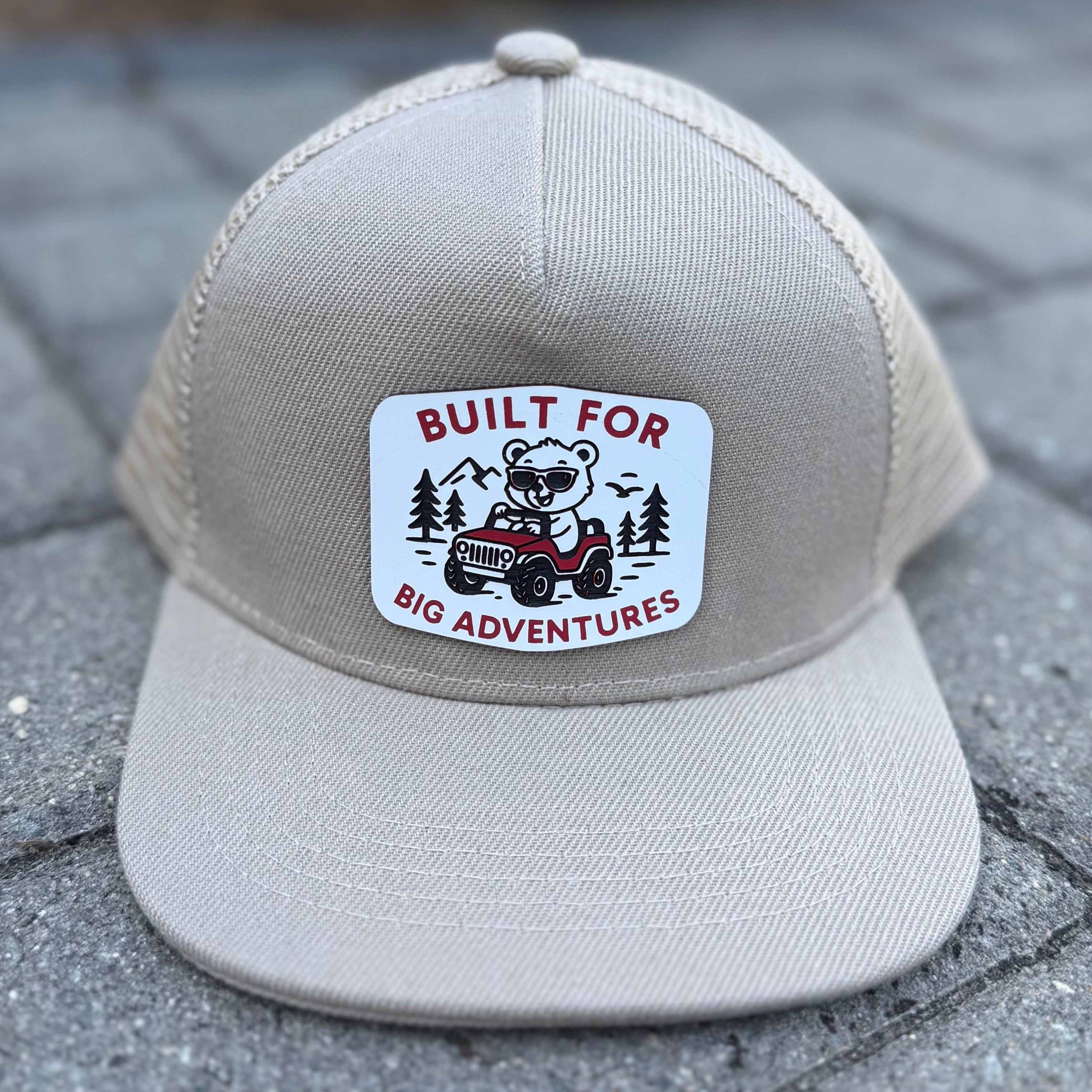Built for Big Adventures Toddler Hat