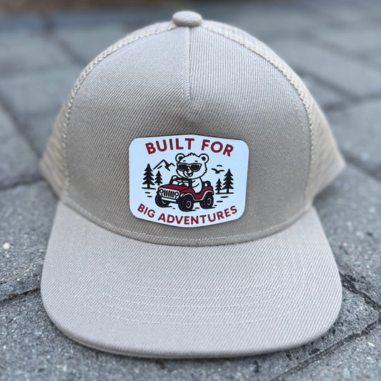 Built for Big Adventures Toddler Hat