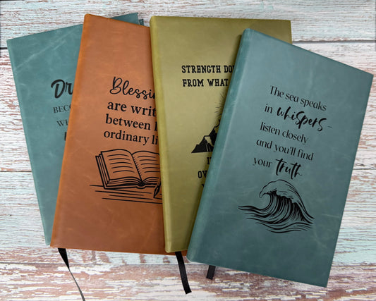 Premium Leatherette Journals