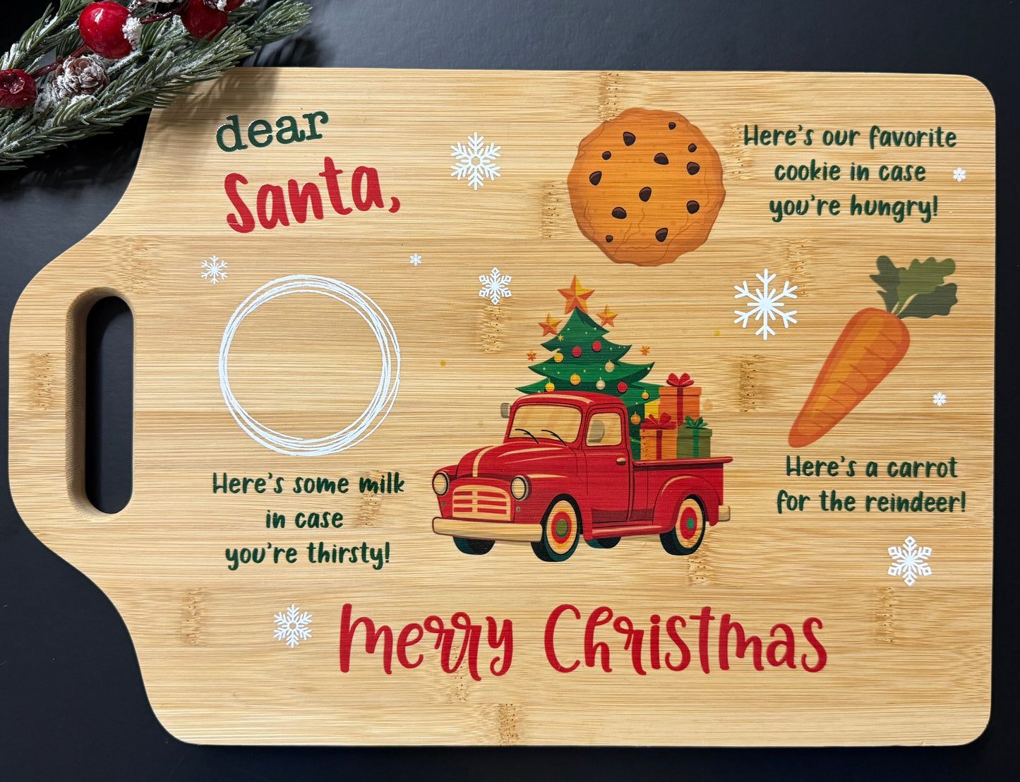 Full-Color “Dear Santa” Board