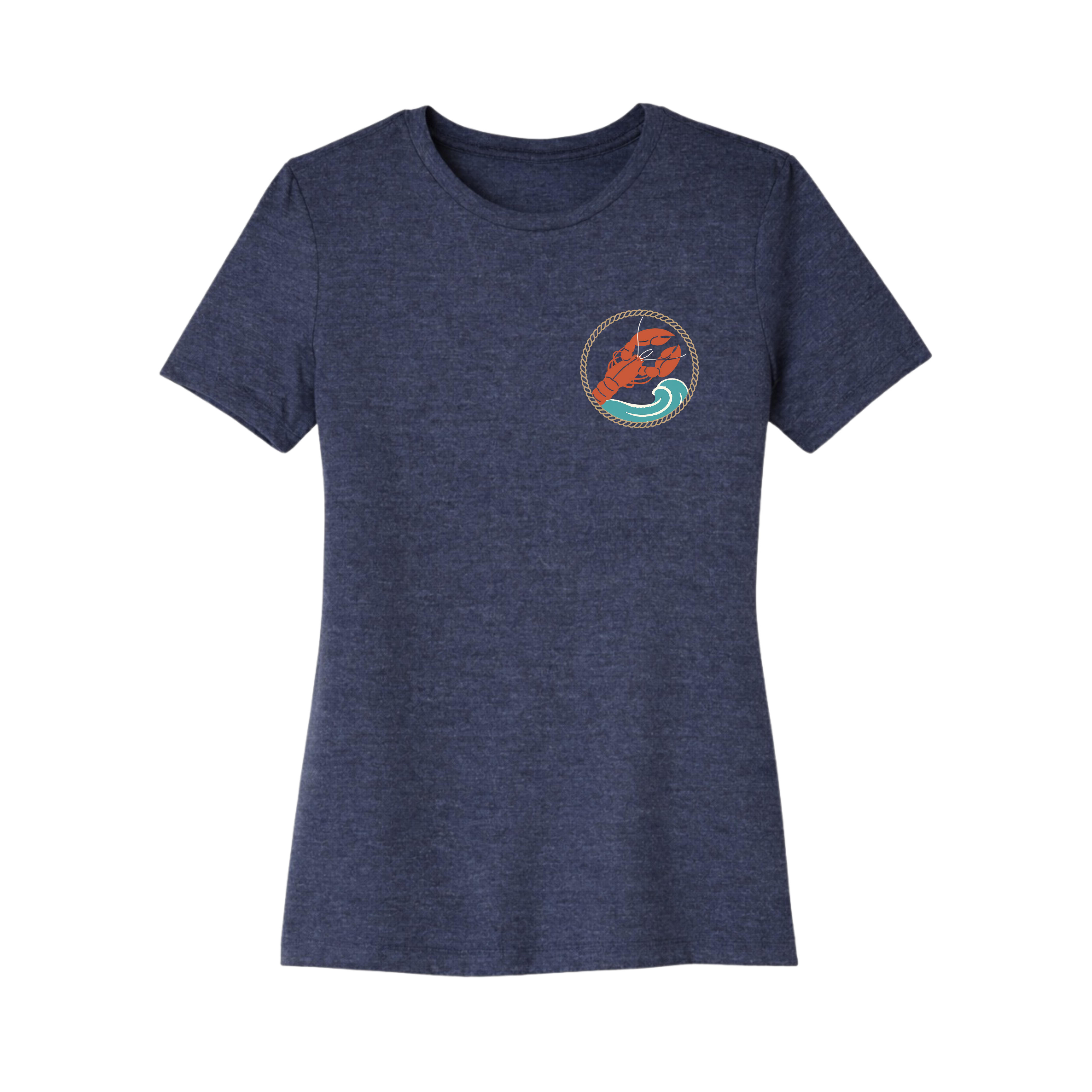 Salt & Tides Heathered Tee | Women