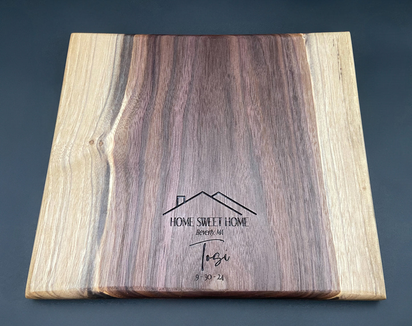 Live Edge Black Walnut Cutting Board