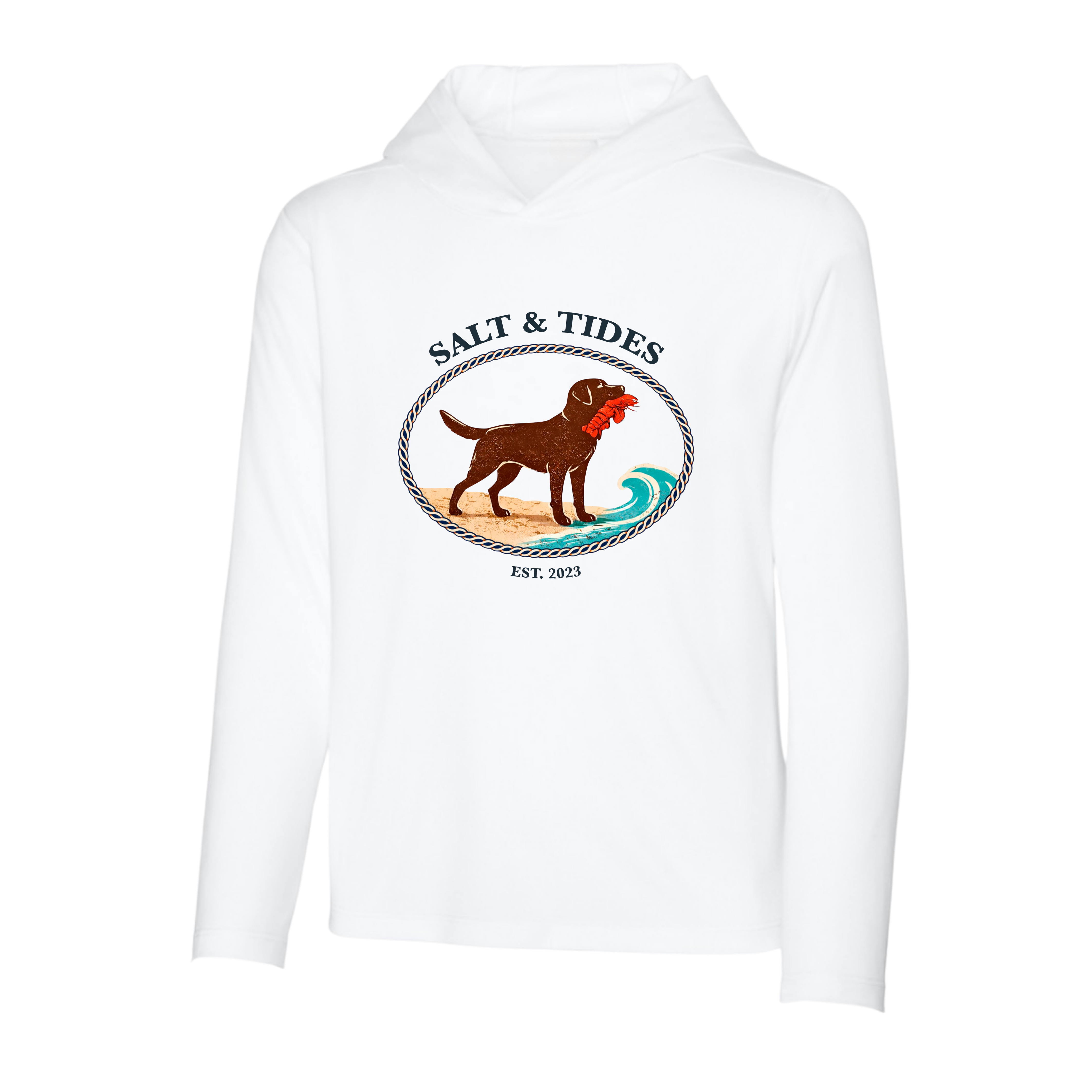 Salt & Tides – Harper Hooded Sun Shirt | Youth