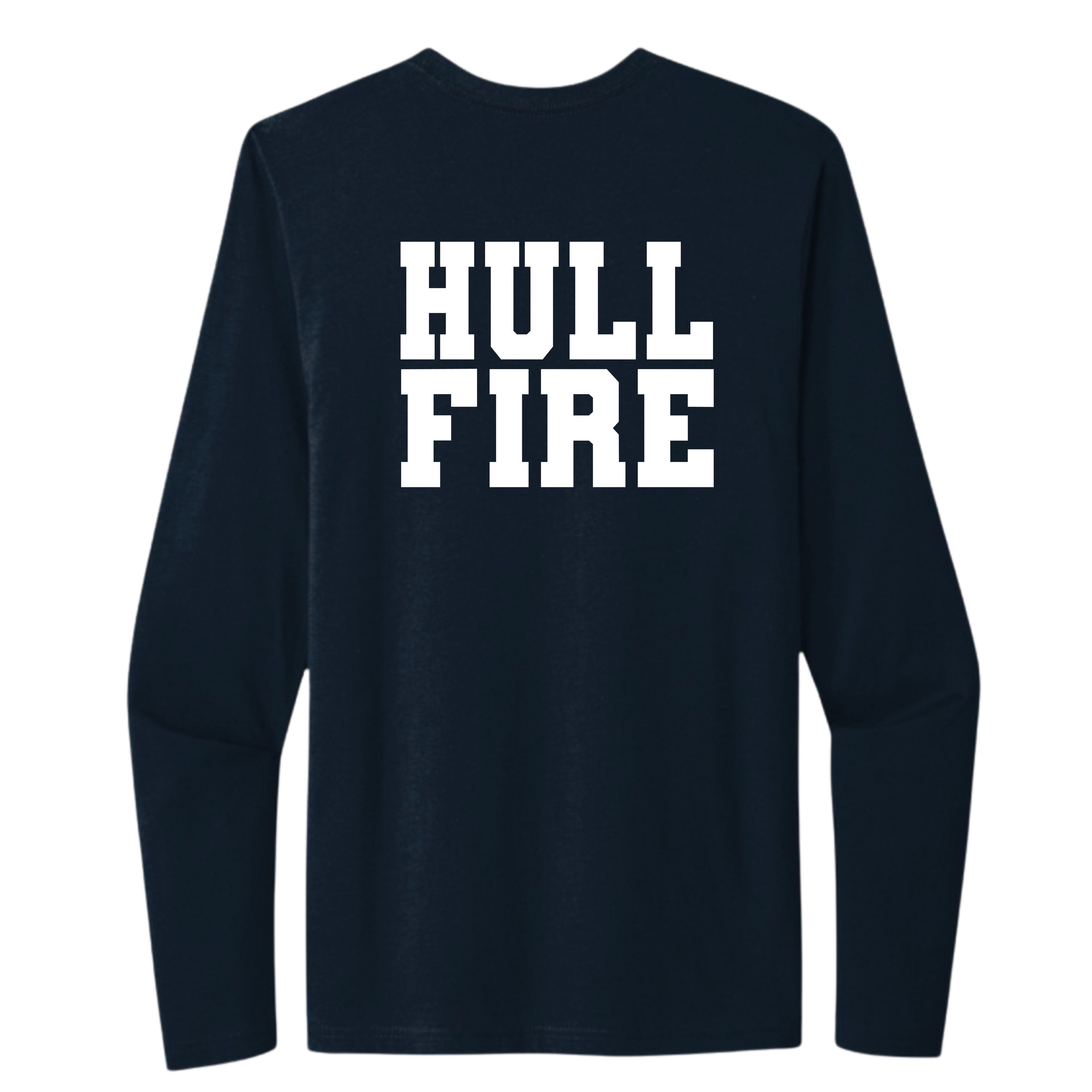 Hull Fire Classic Long-Sleeve Tee (Navy)