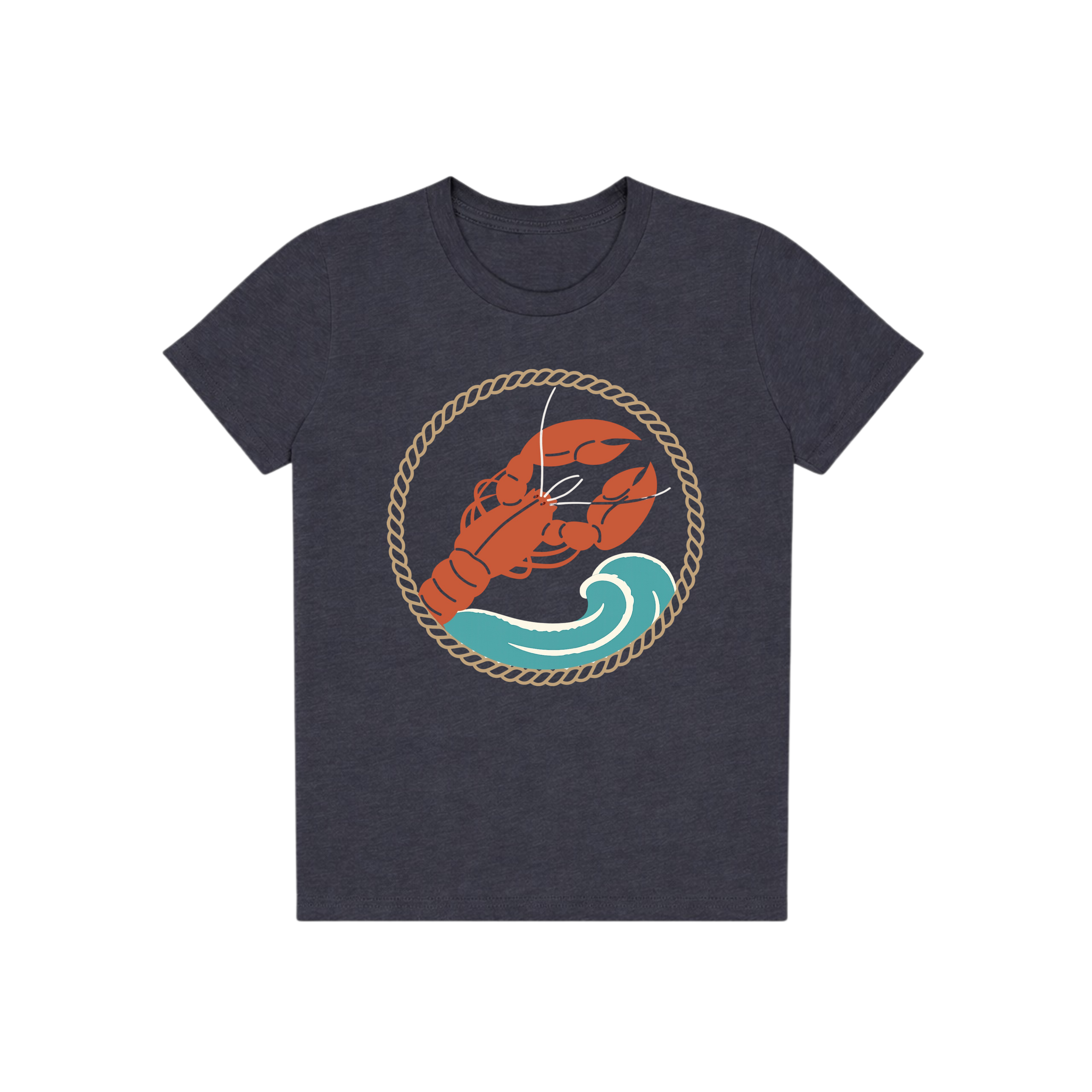 Salt & Tides Heathered Tee | Youth