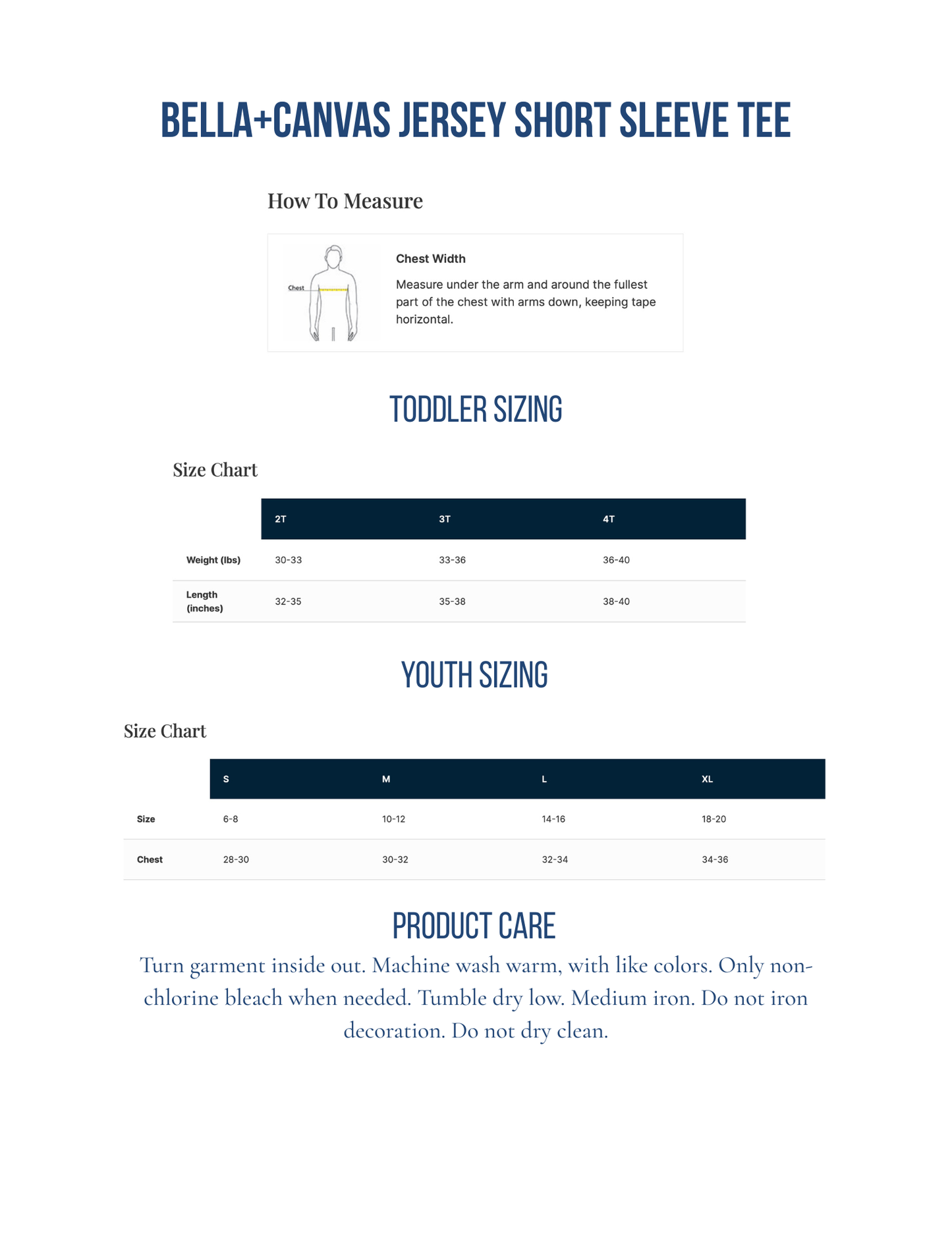 Sacred Heart Saints Youth Tee