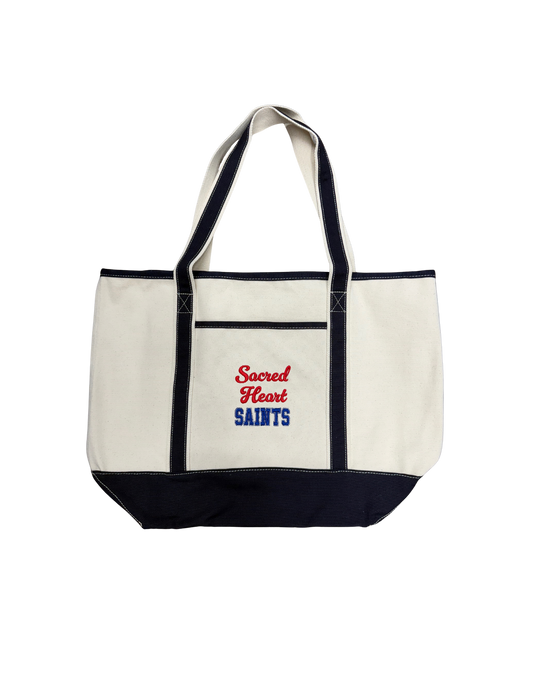 Sacred Heart Saints Canvas Tote Bag
