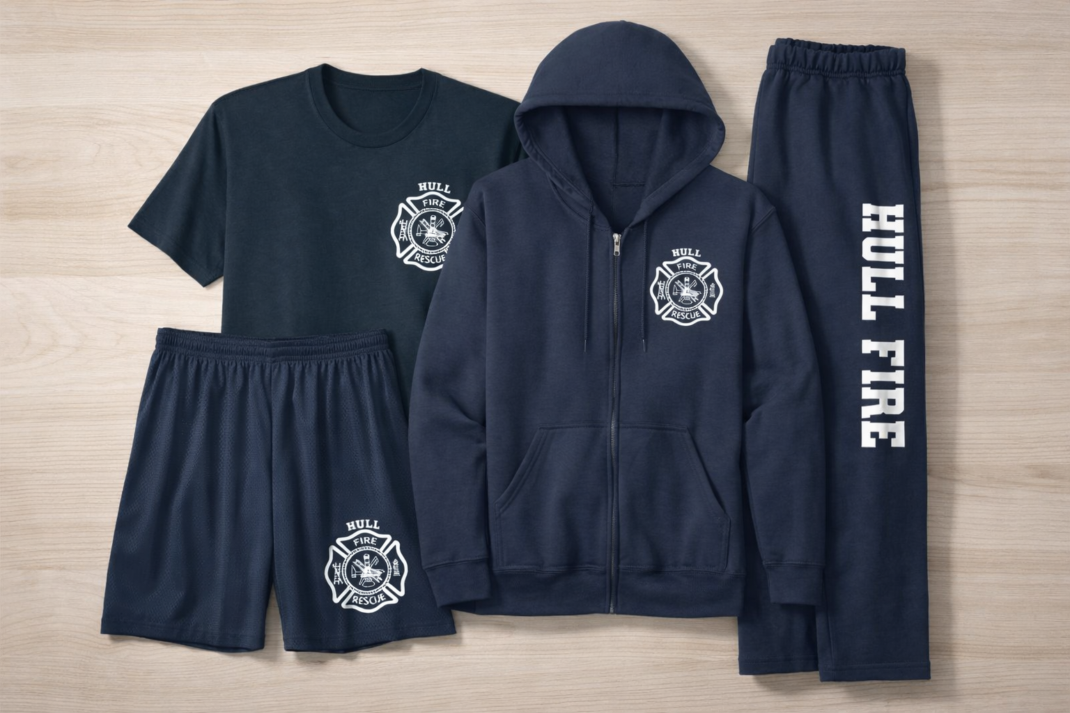 Hull Fire Training Kit (4-Piece Set)