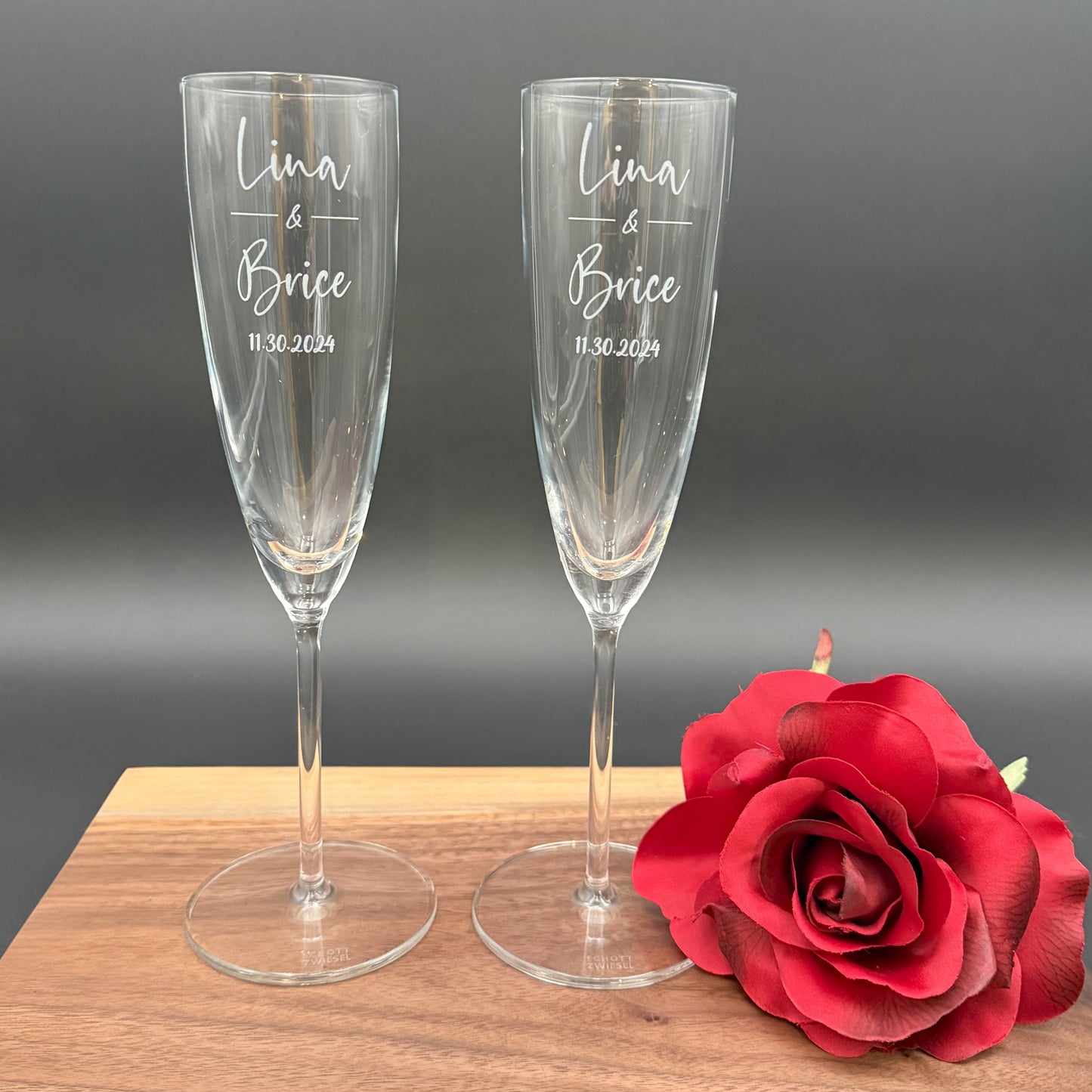 Champagne Flutes (set of 2)