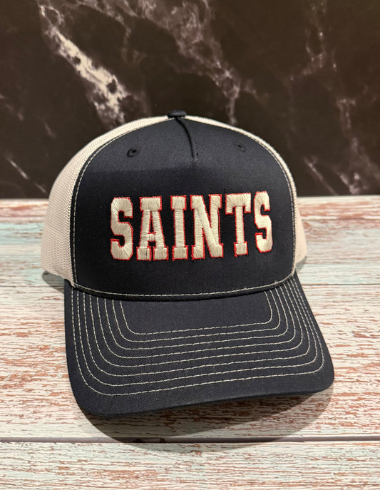 Embroidered “SAINTS” Hat