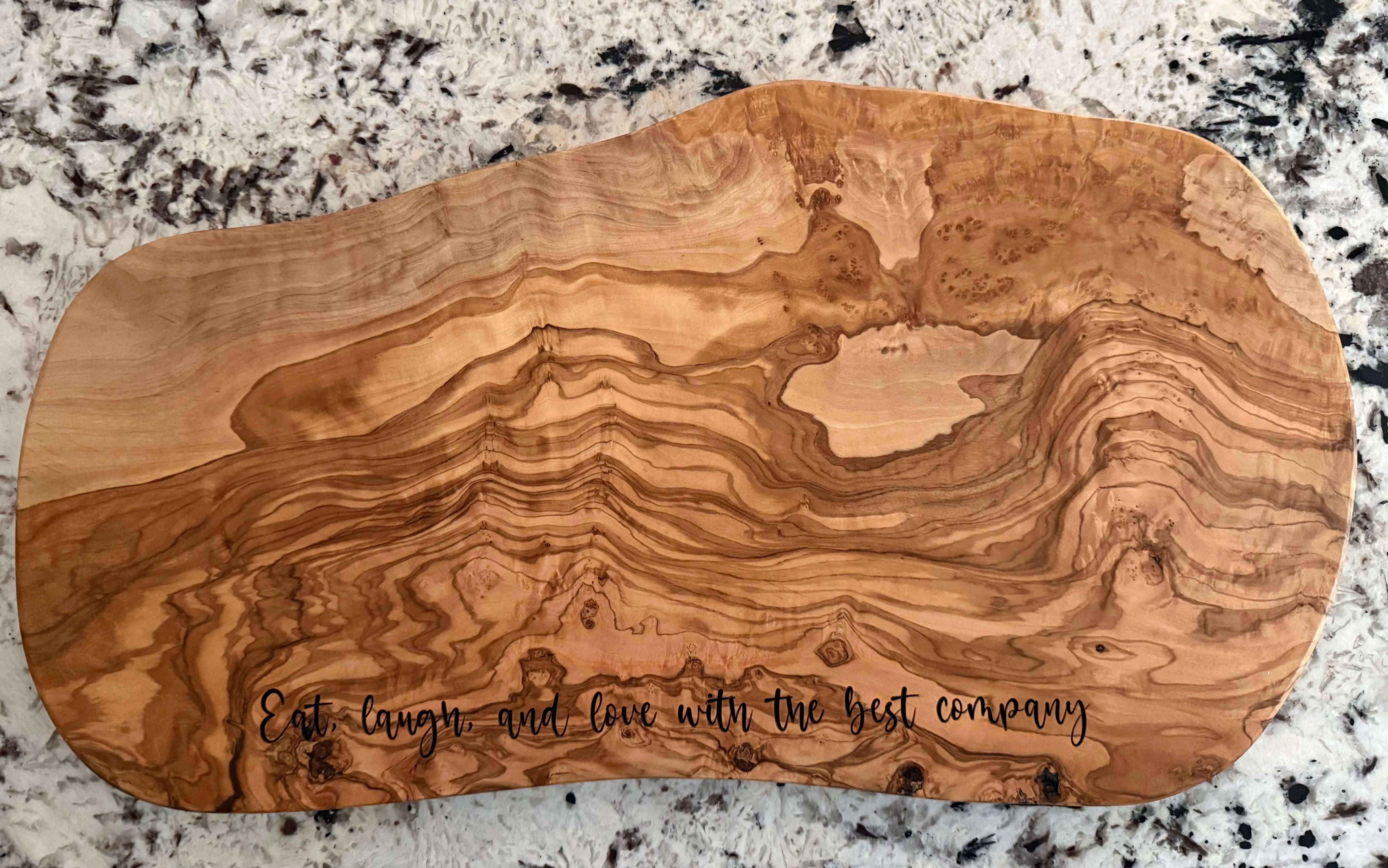 Olive Wood Charcuterie Board