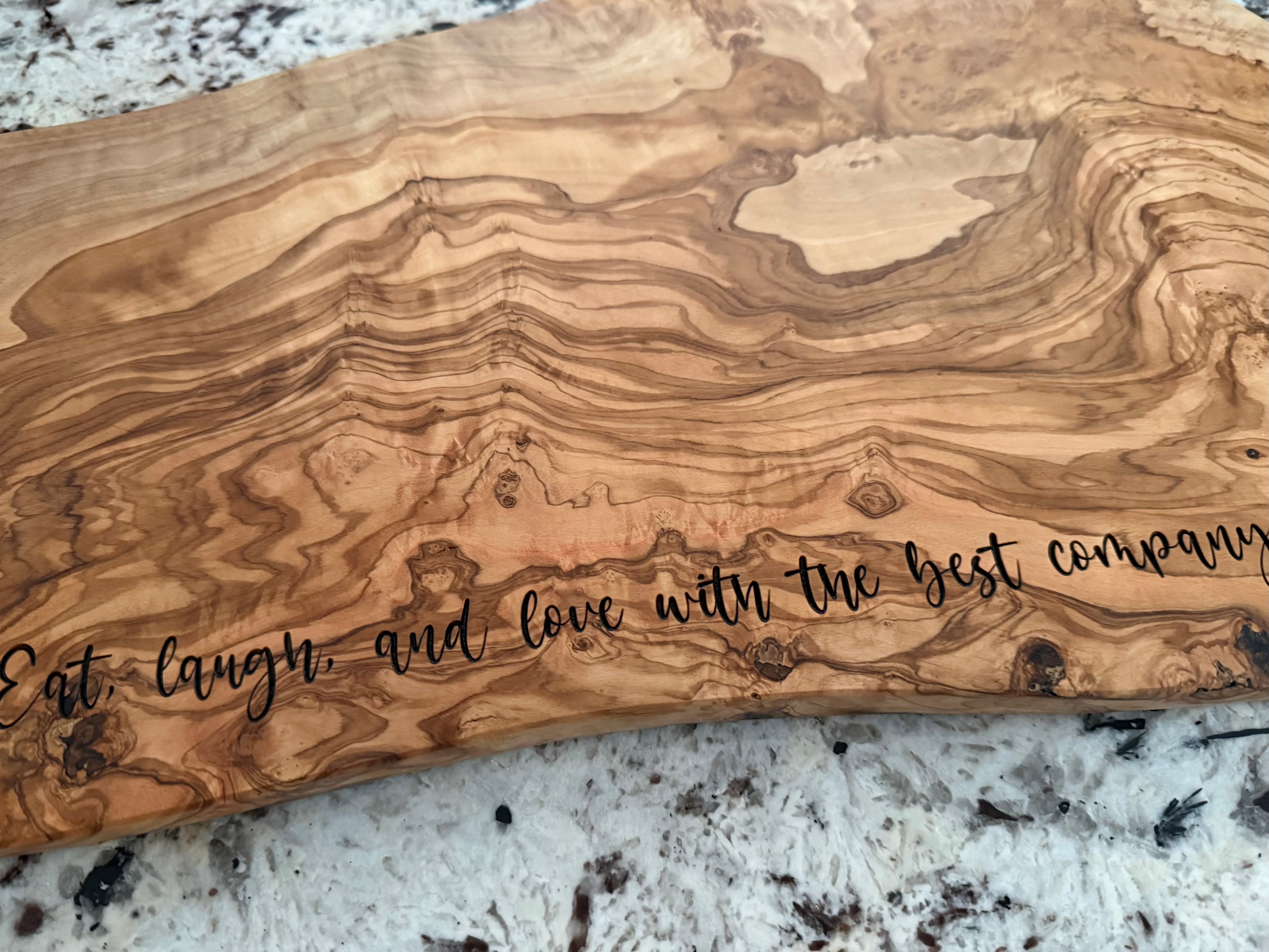 Olive Wood Charcuterie Board