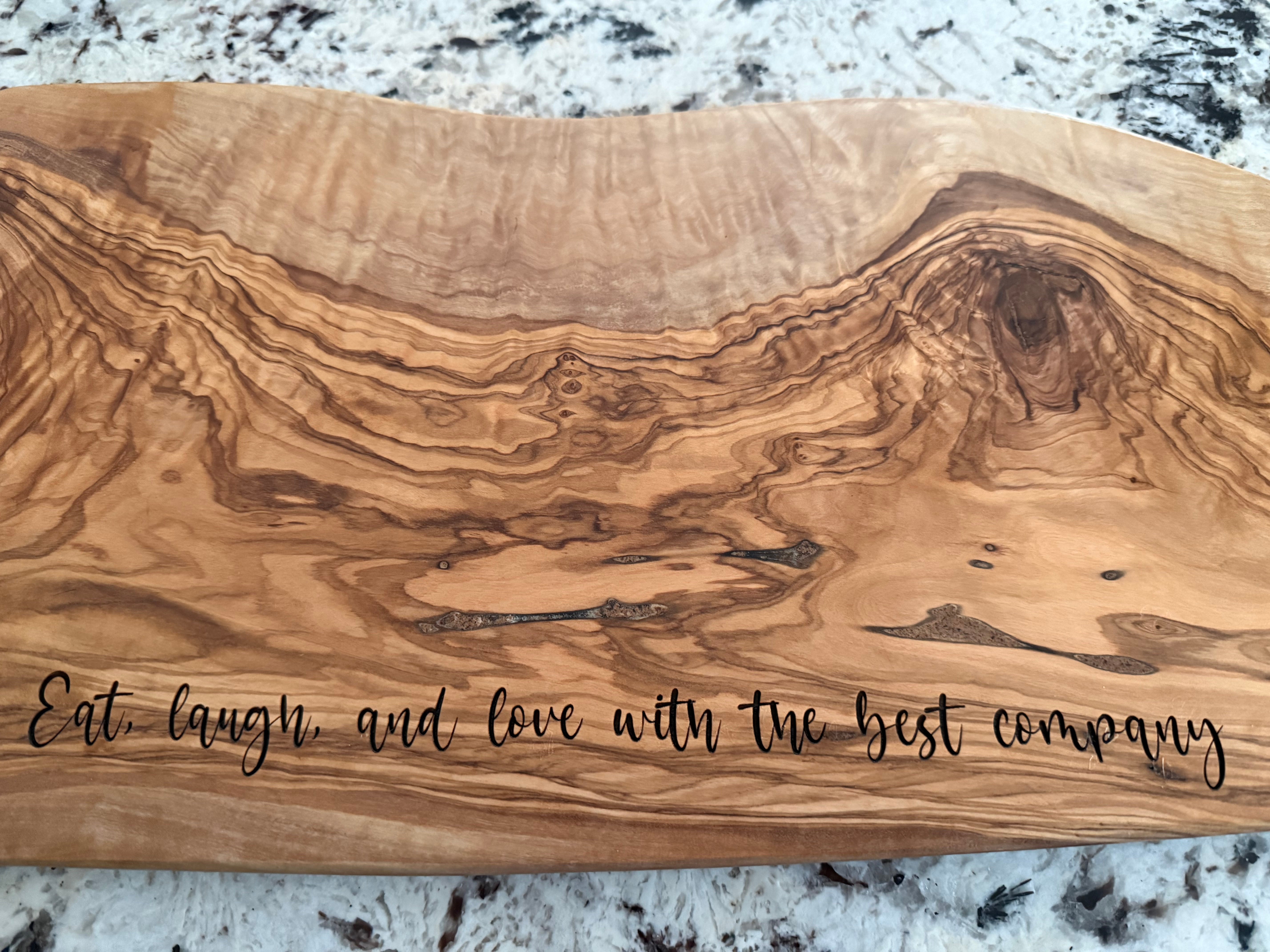 Olive Wood Charcuterie Board