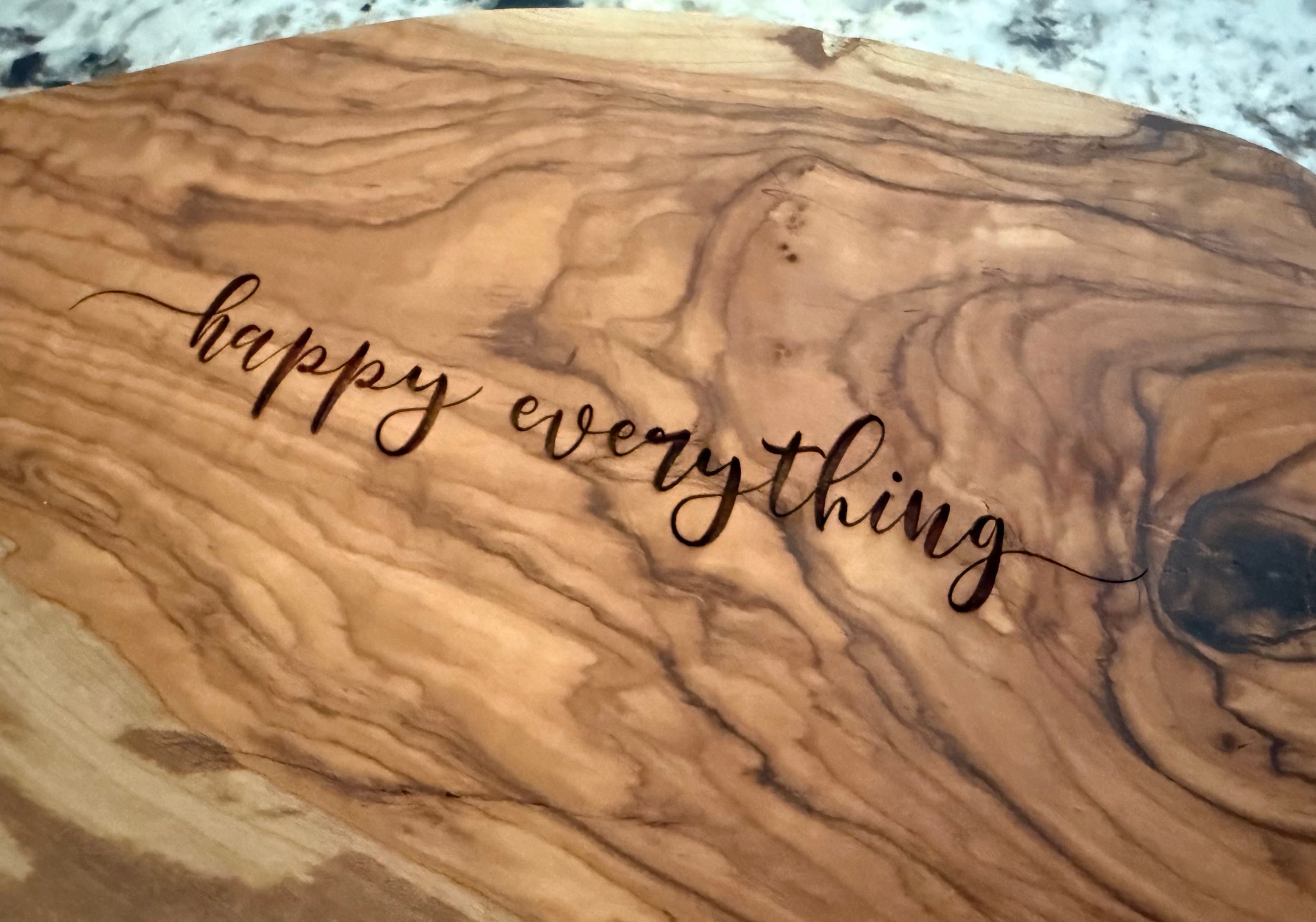 Olive Wood Charcuterie Board