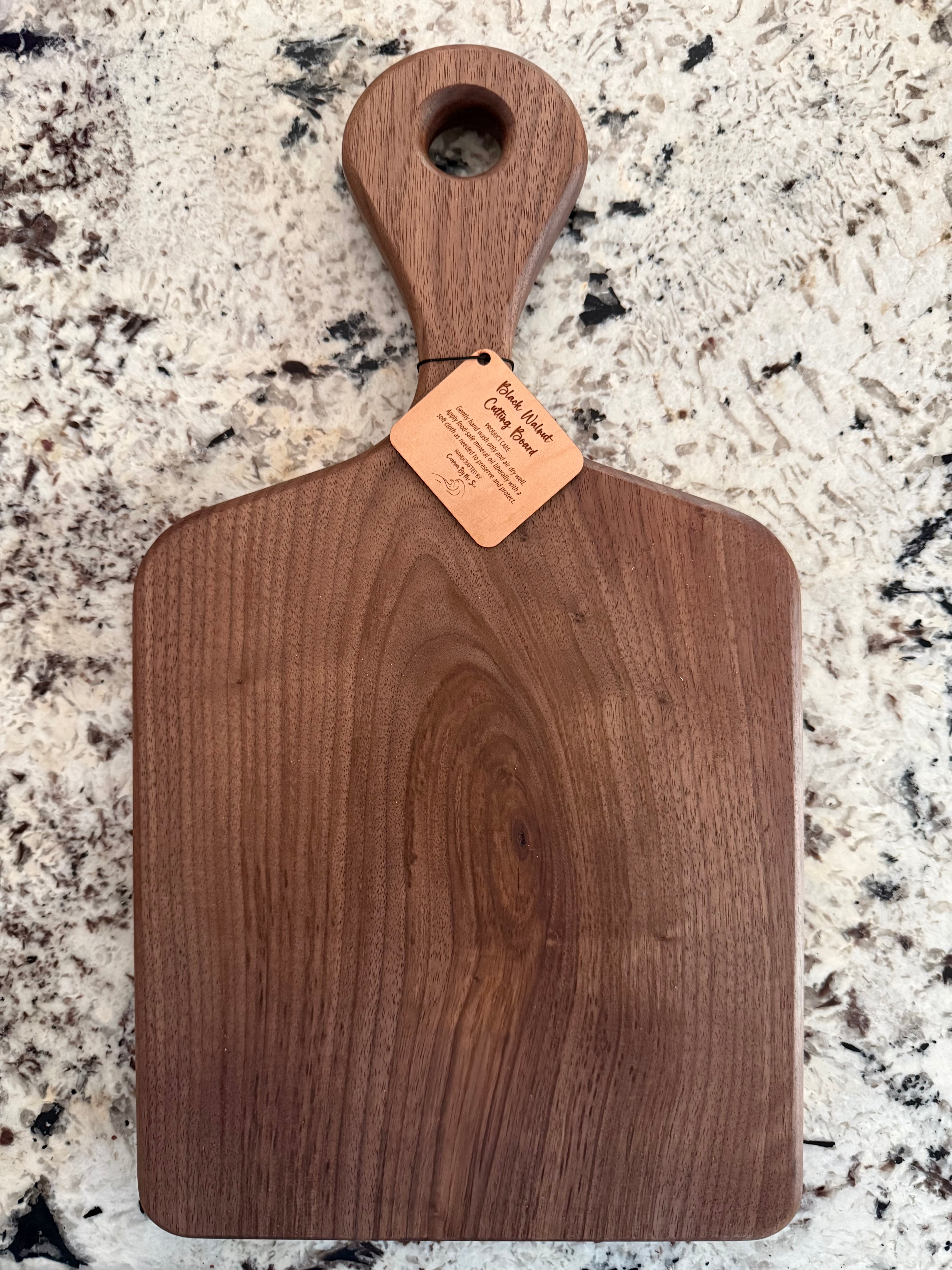 Black Walnut Cutting Board with Handle