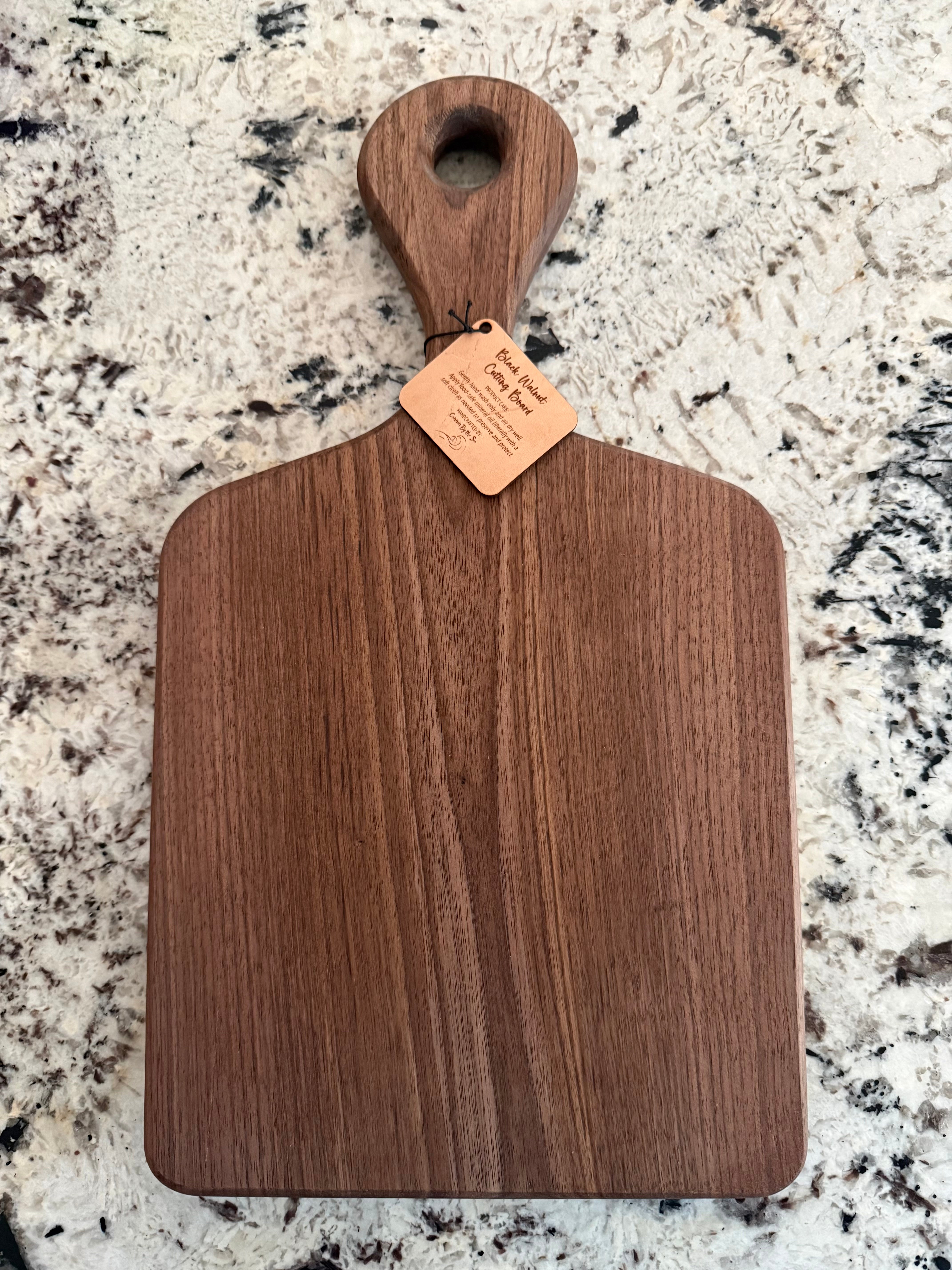 Black Walnut Cutting Board with Handle