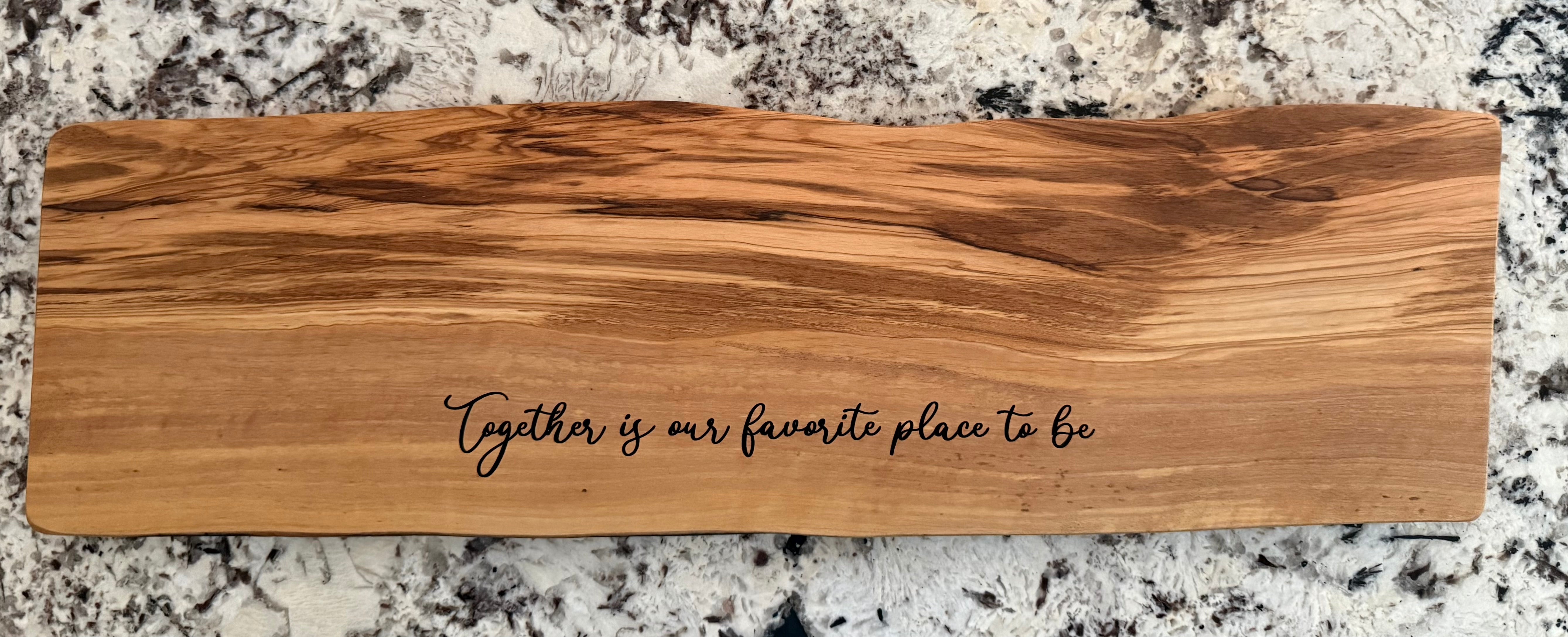 Olive Wood Charcuterie Board