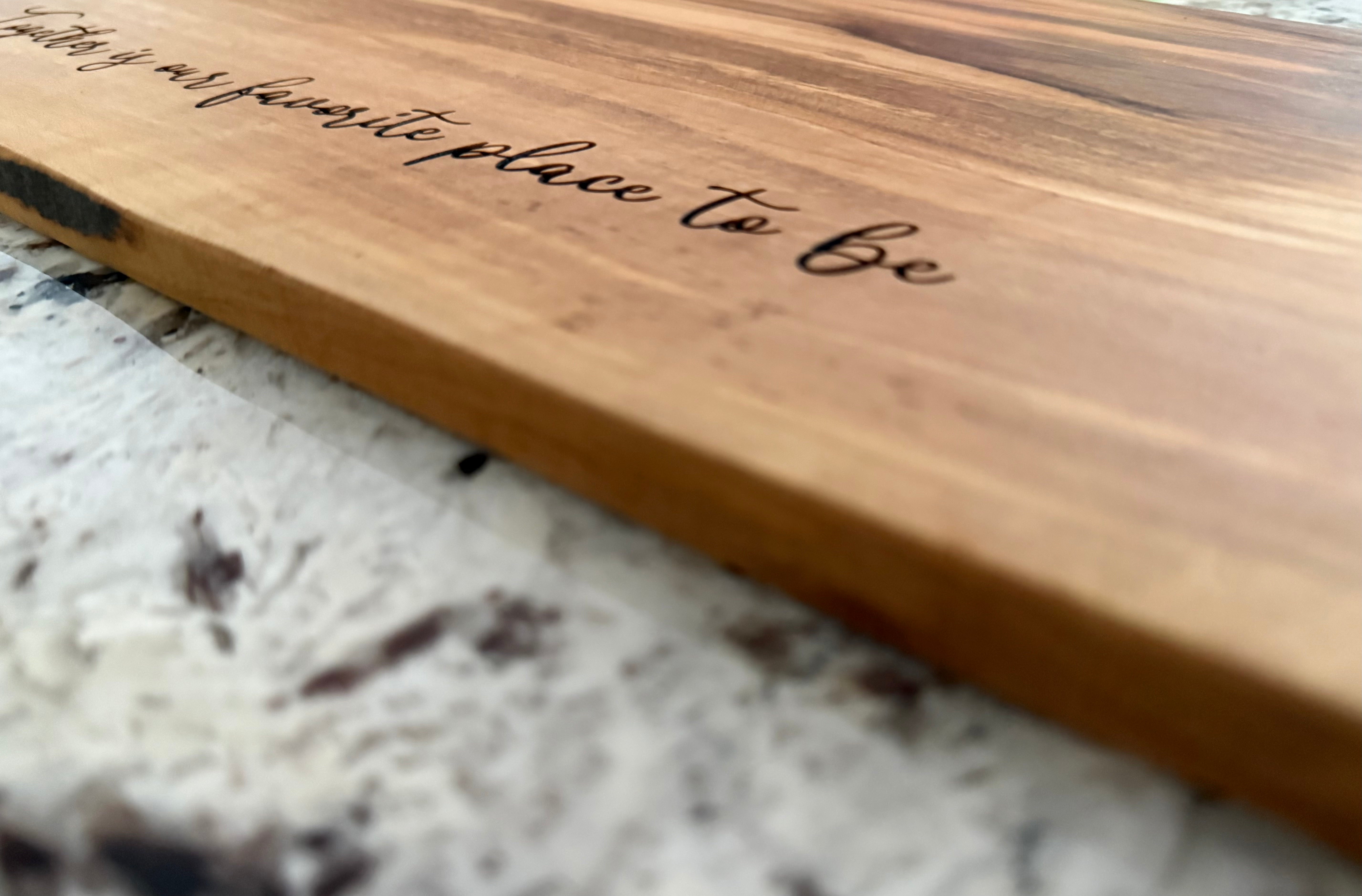 Olive Wood Charcuterie Board