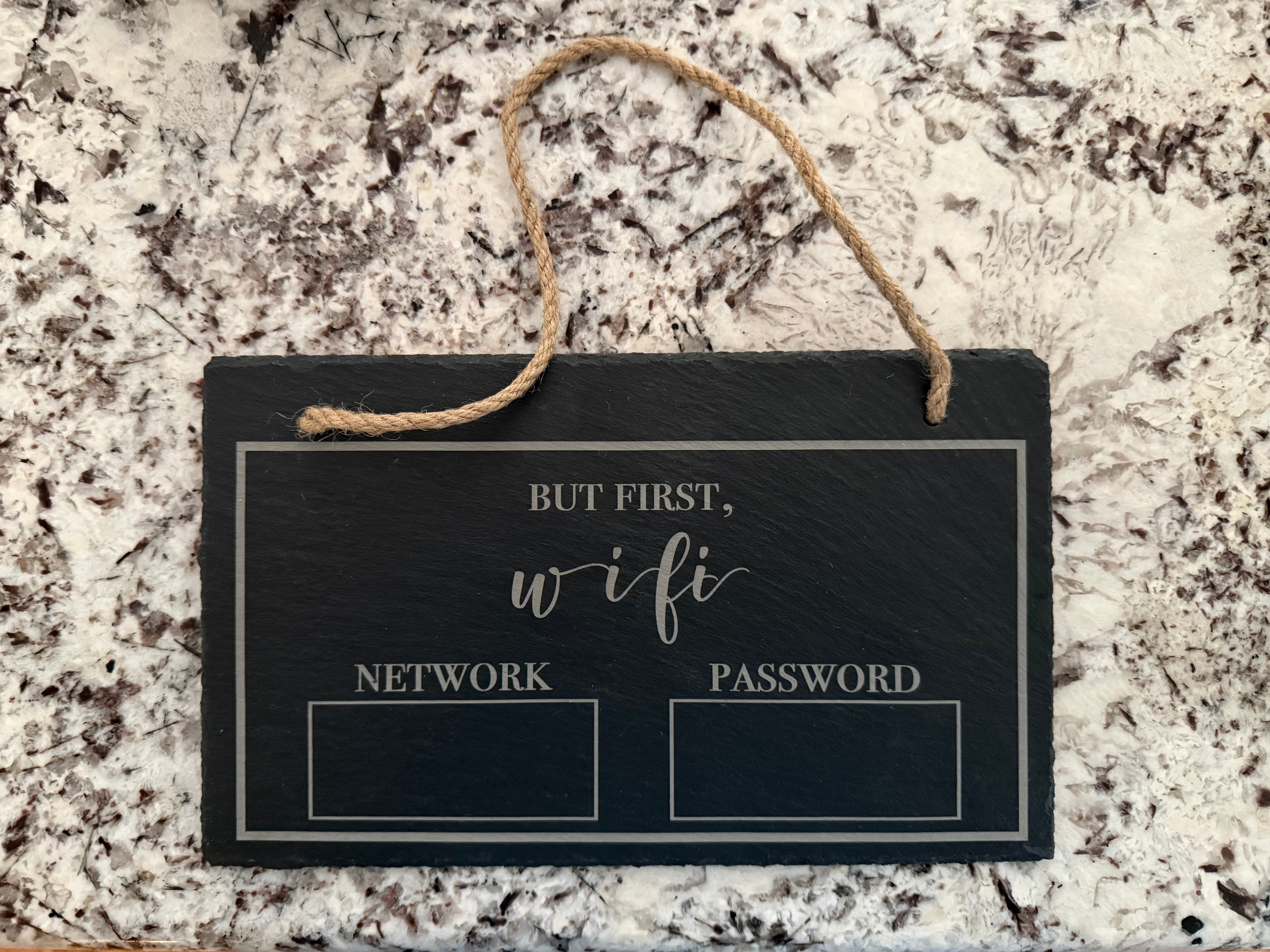 Engraved Slate Hanging Signs