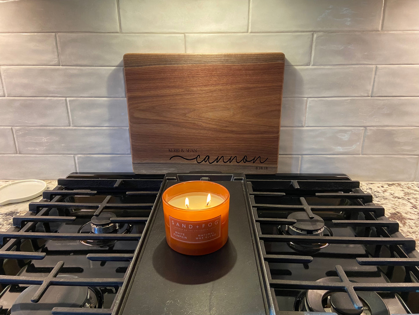 Live Edge Black Walnut Cutting Board