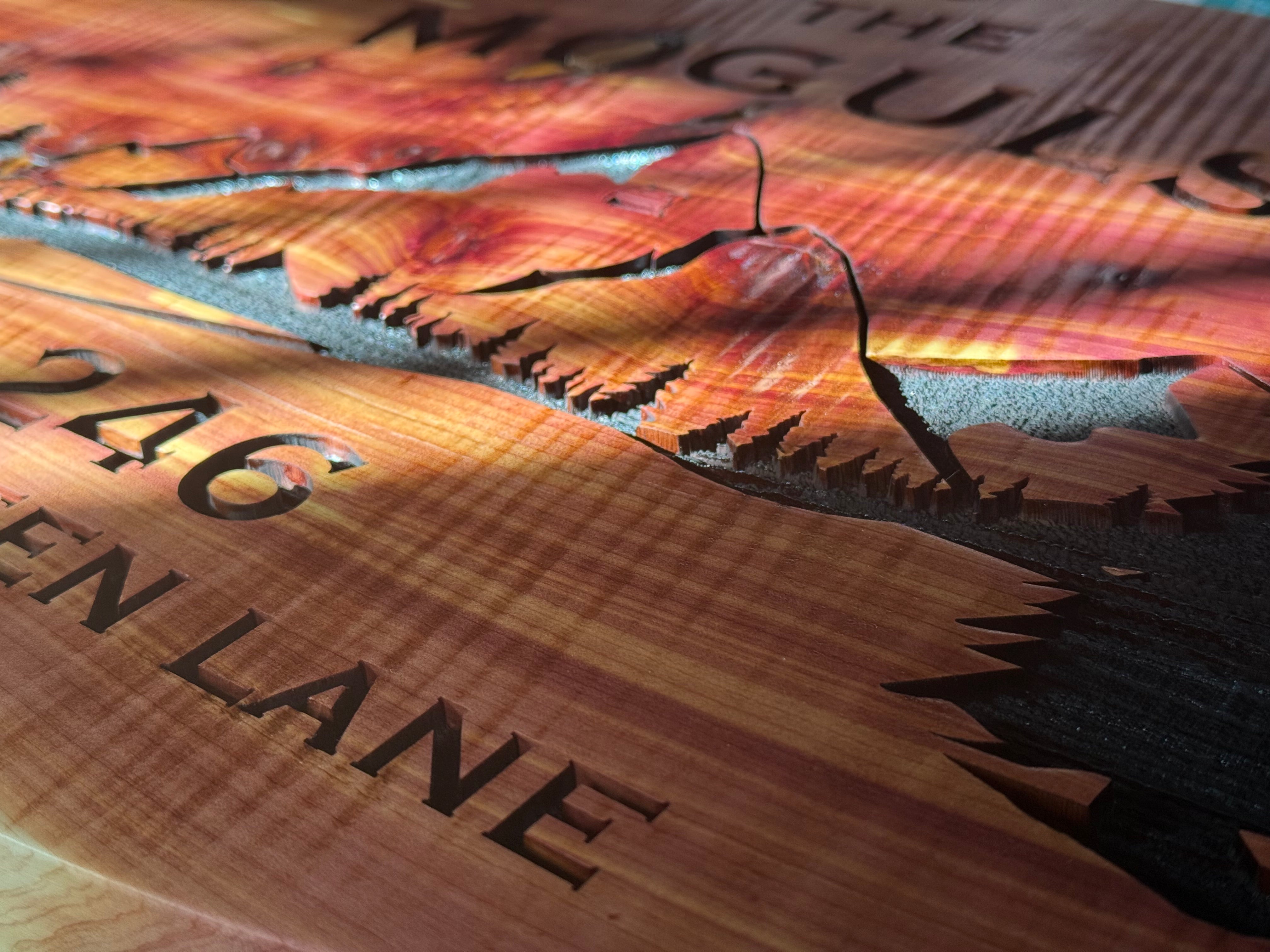 Handcrafted Outdoor Wood Sign