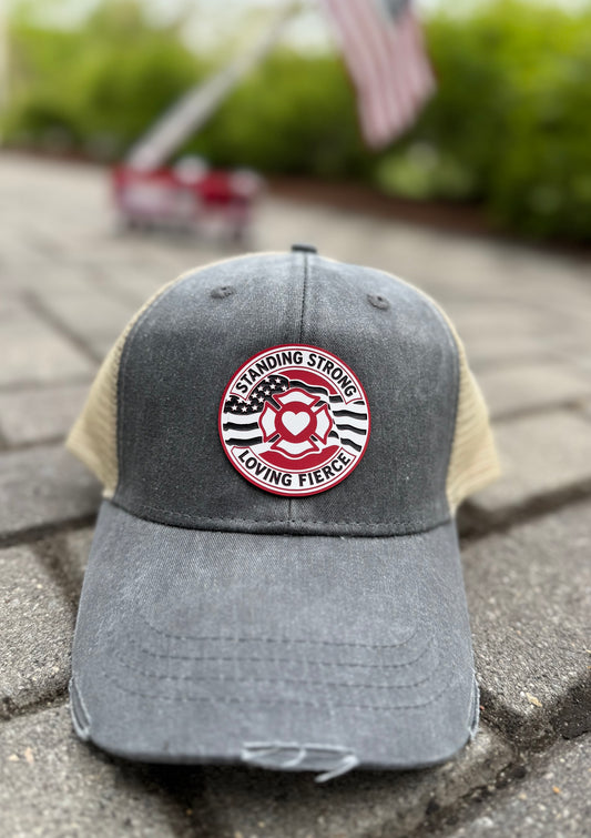 Standing Strong, Loving Fierce – Fire Wife Patch Hat