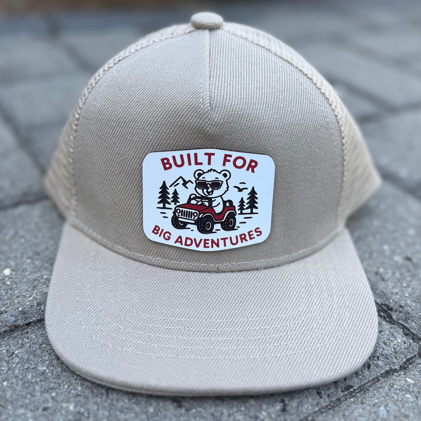 Built for Big Adventures Toddler Hat
