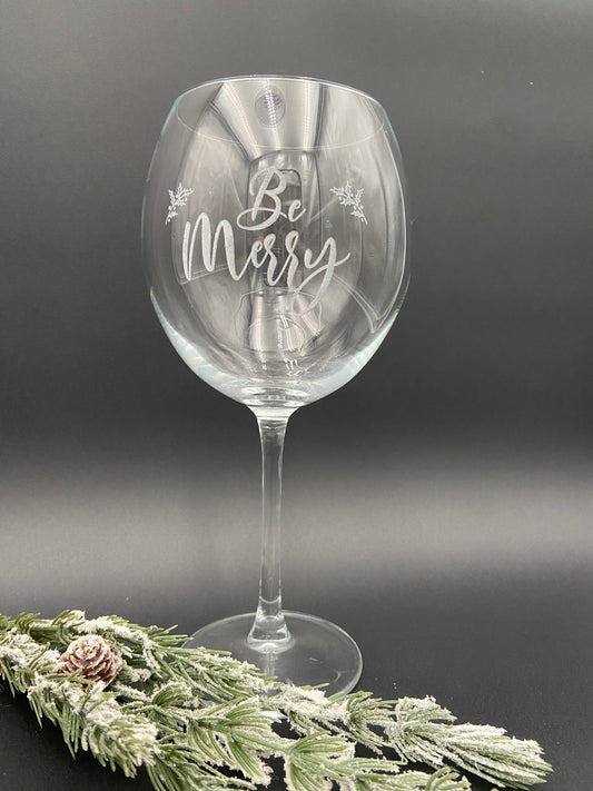 Holiday Wine Glasses (set of 2)