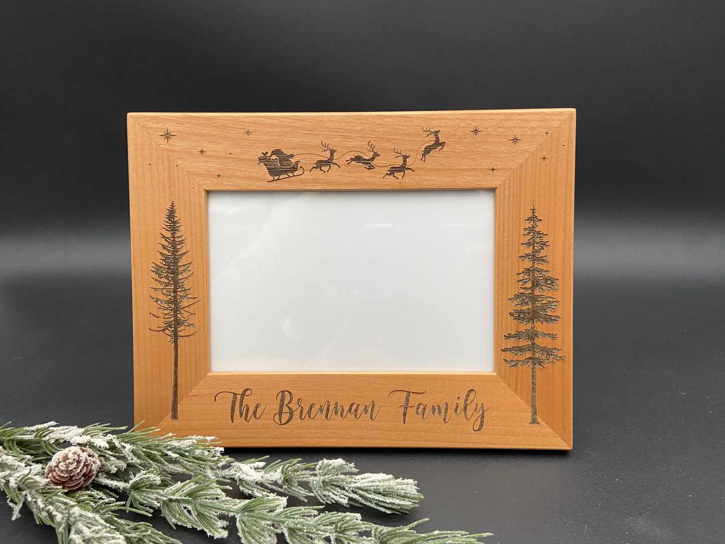 Family Christmas Photo Frame