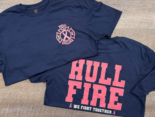 Hull Fire “We Fight Together” Tee – Breast Cancer Awareness Edition