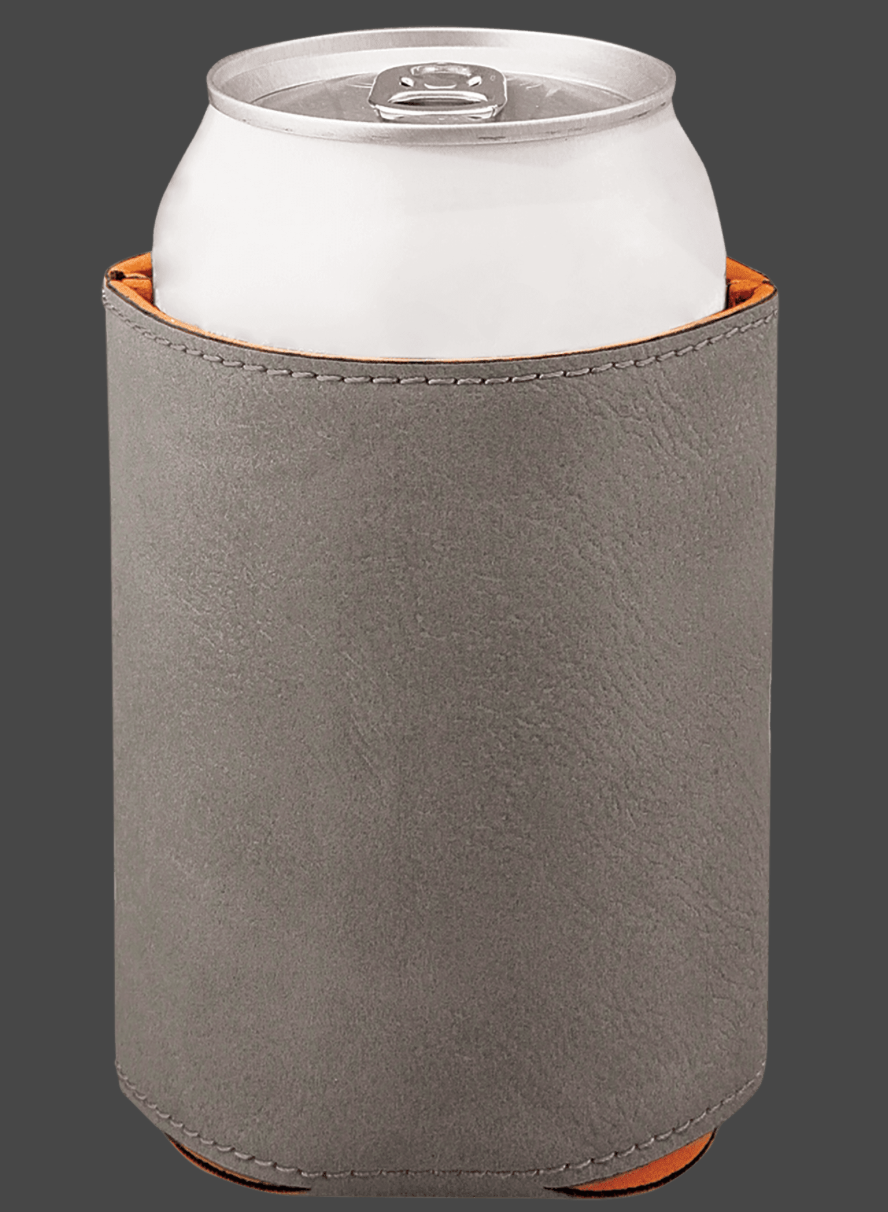 Custom Leatherette Can Cooler