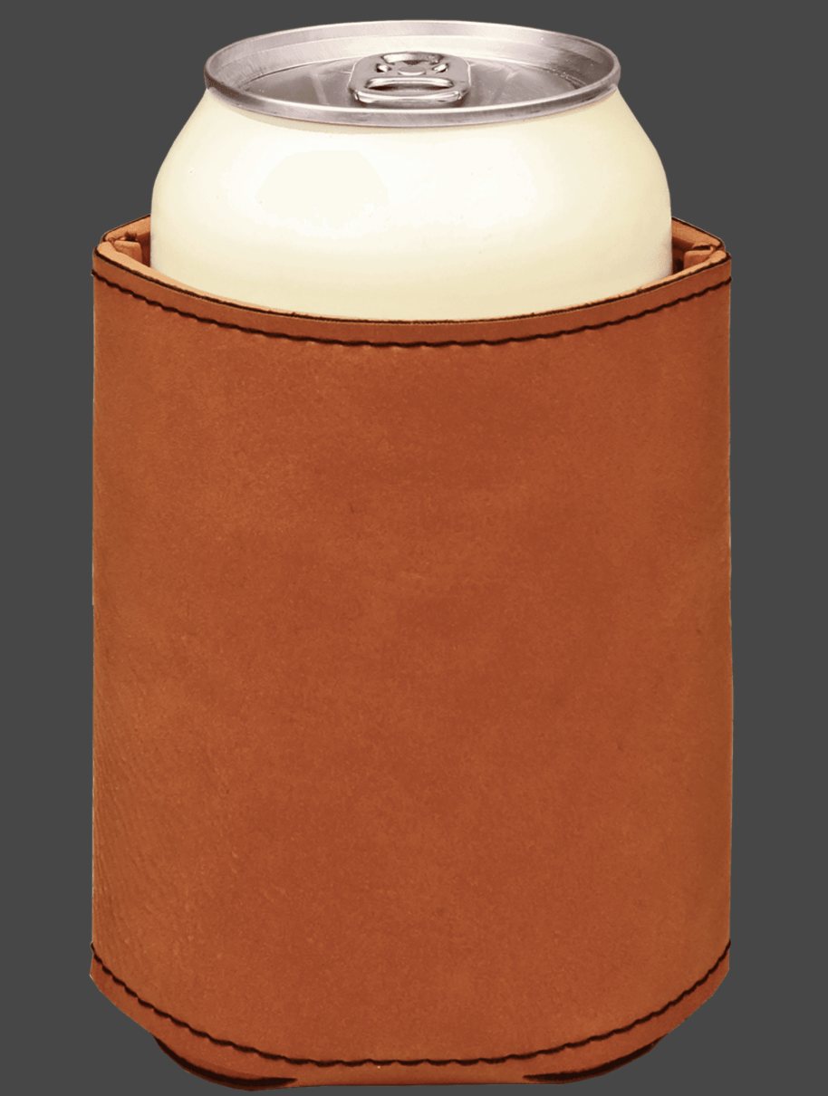 Custom Leatherette Can Cooler